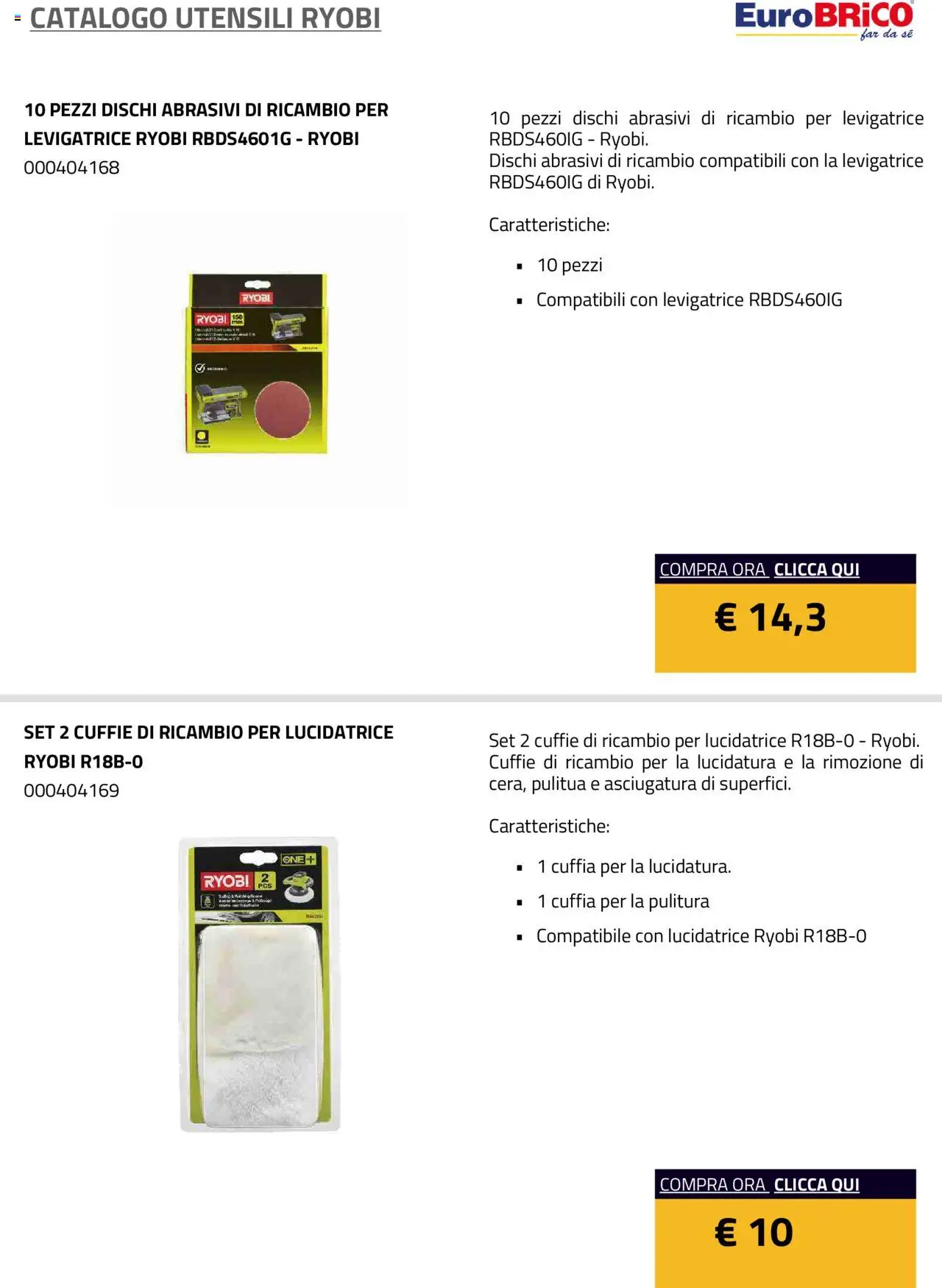 Volantino Eurobrico del 23.07.2025 | Pagina: 54 | Prodotti: Cuffie