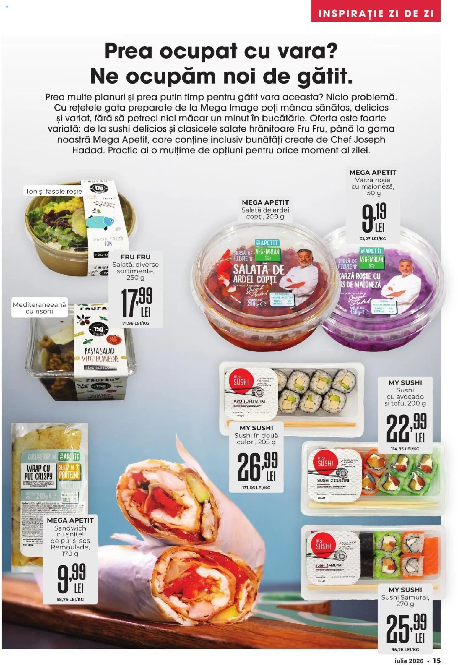 Noul catalog Mega Image – valabil de la 02.07.2026 | Pagină: 15