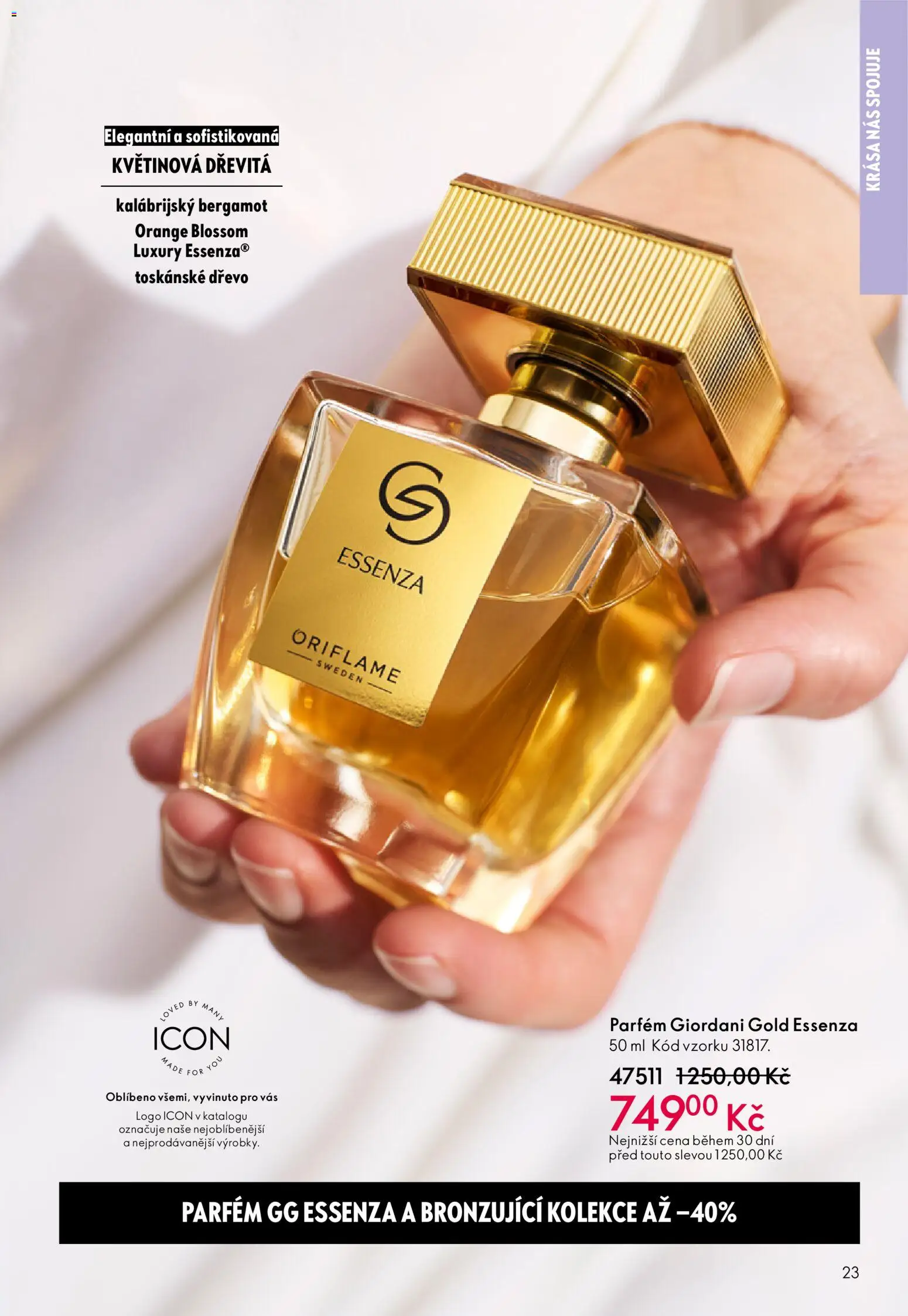 Oriflame katalog č. 07/2026 od 06.05.2026 | Strana: 23 | Produkty: Parfém