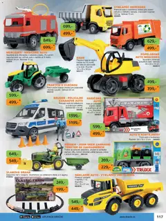 Náhled letáku Dráčik katalog - Vánoce od 08.10.2026 | Strana: 117 | Produkty: Pískoviště, Police