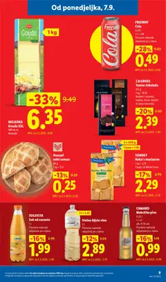 Stolno bijelo vino, 2 l - Pregled kataloga iz trgovine Lidl, vrijedi od 28.09.2026 | Stranica: 9