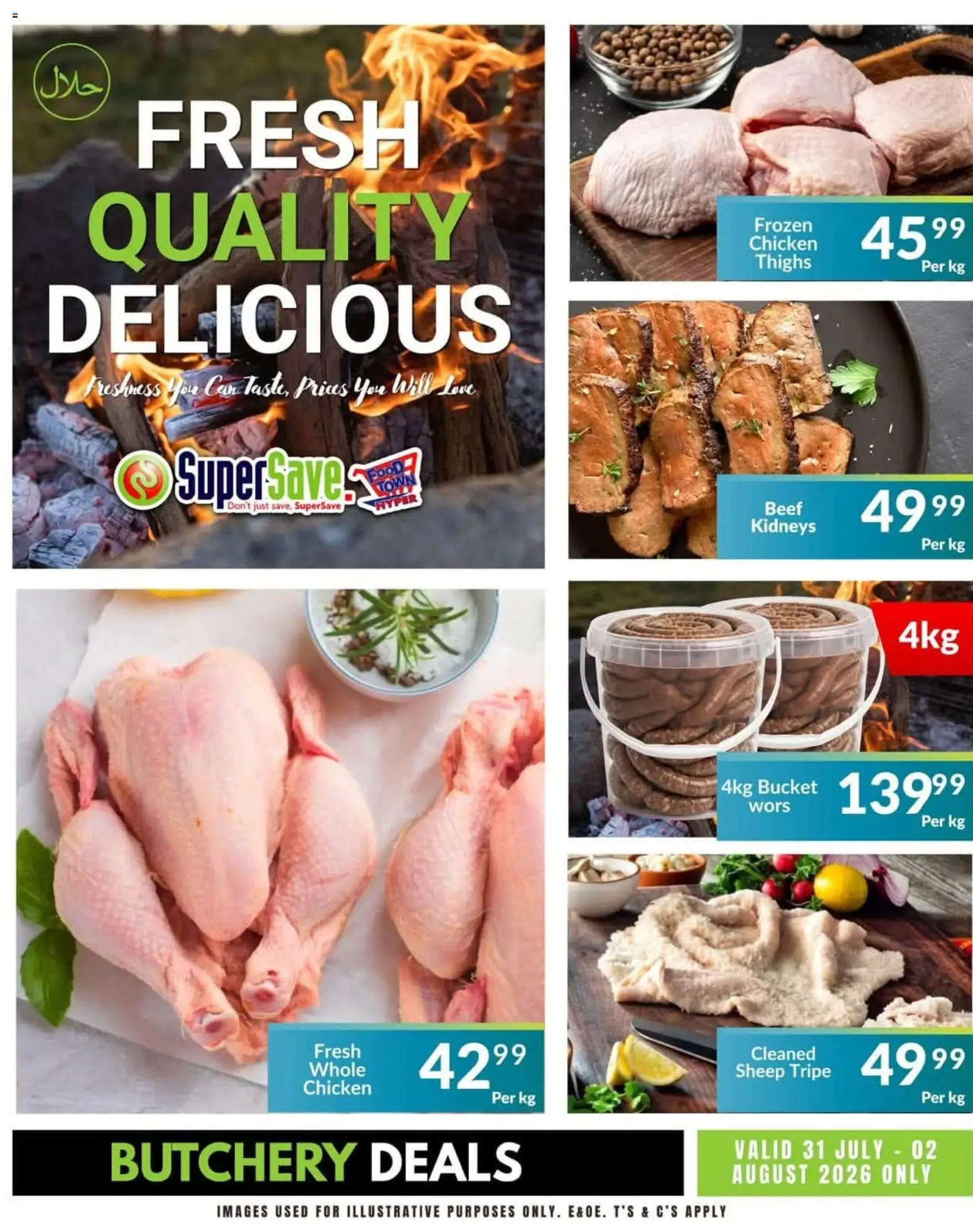 New Super Save catalogue – valid from 02/08/2026 | Page: 18 | Products: Chicken, Beef