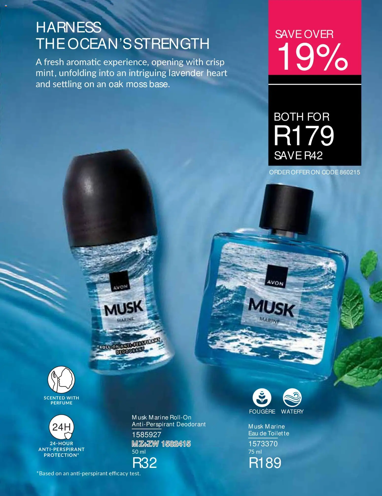 New Avon catalogue – valid from 01/10/2026 | Page: 79 | Products: Perfume, Eau de toilette, Deodorant, Antiperspirant