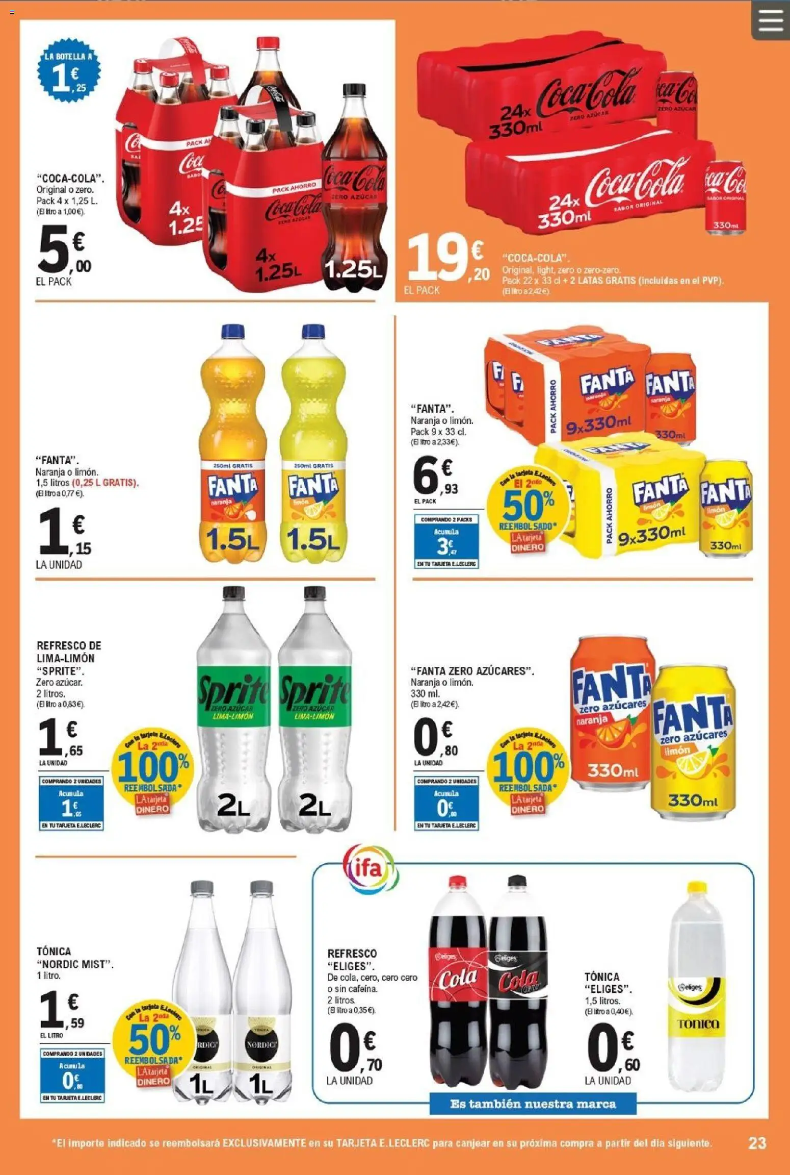 E.Leclerc folleto │ válido desde el 04.05.2026 | Página: 23 | Productos: Πρίζες