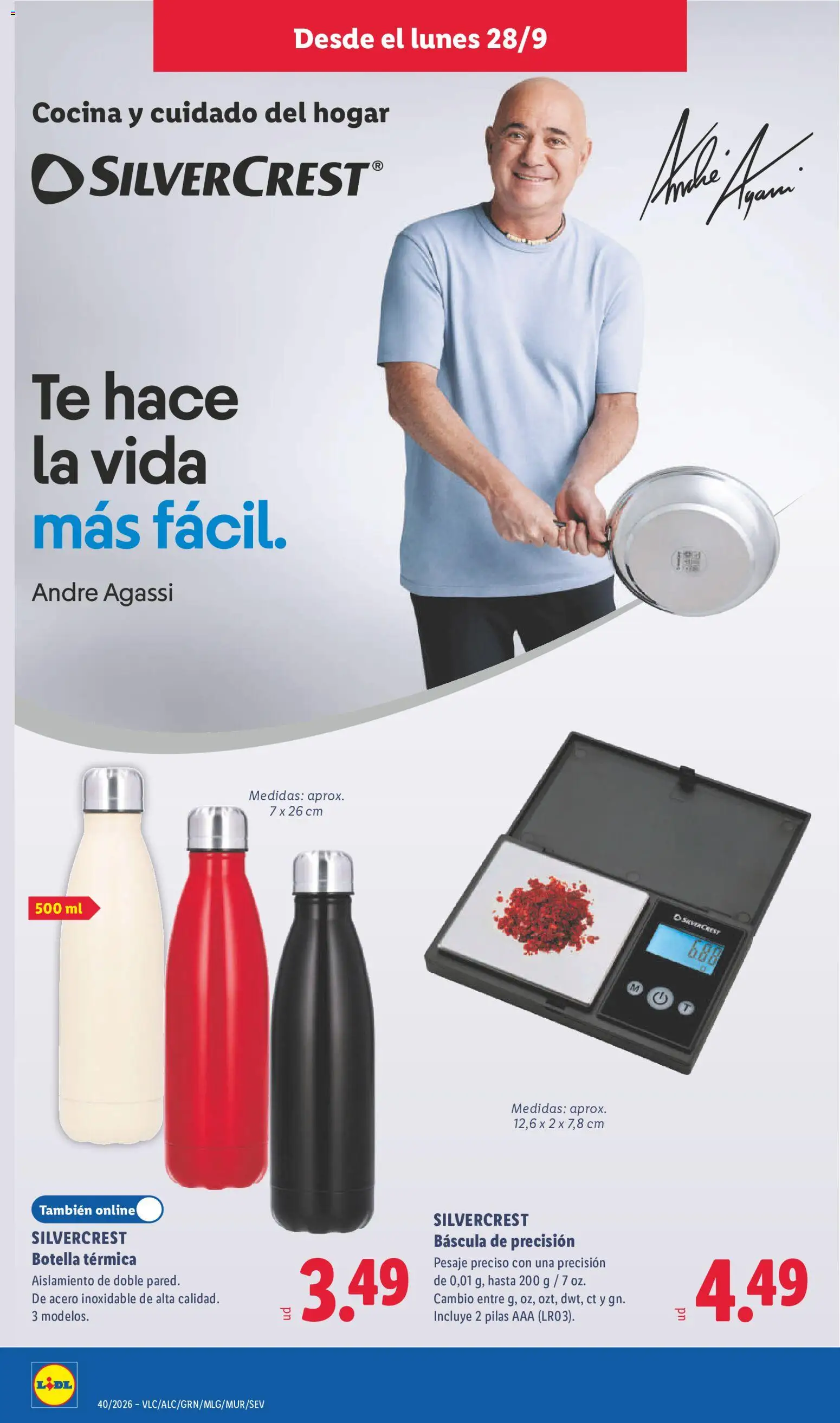 Lidl folleto de bazar │ válido desde el 28/09/2026 | Página: 16 | Productos: Té, Cocina