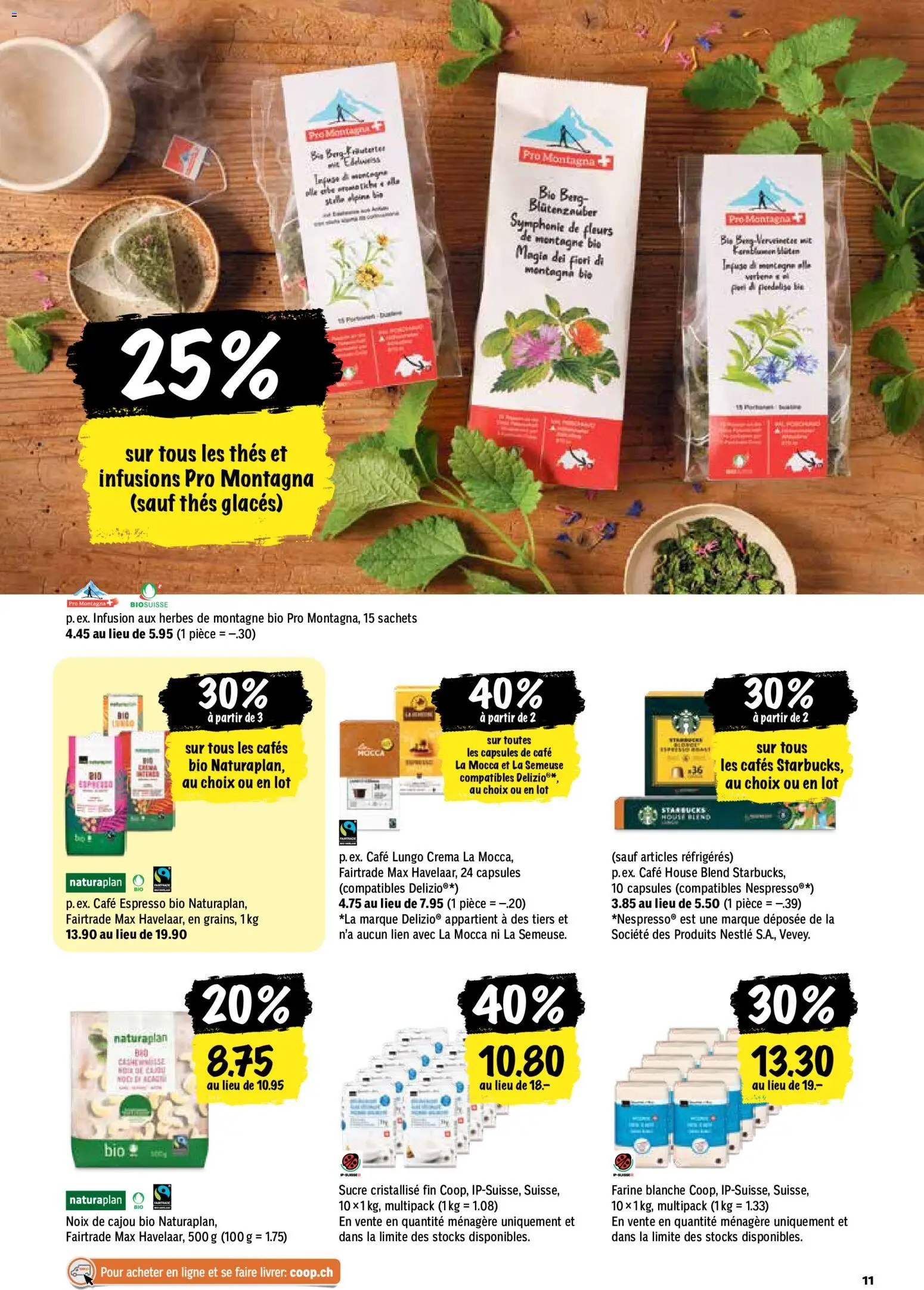 Coop aktionen FR – gültig ab 01.10.2026 | Seite: 11