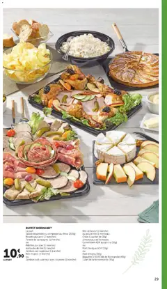 Hyper U - Prévisualisation de Hyper U - La carte Printemps Été valide à partir de 03.03.2026 | Page: 29 | Produits: Rôti de bœuf, Jambon, Porc, Camembert