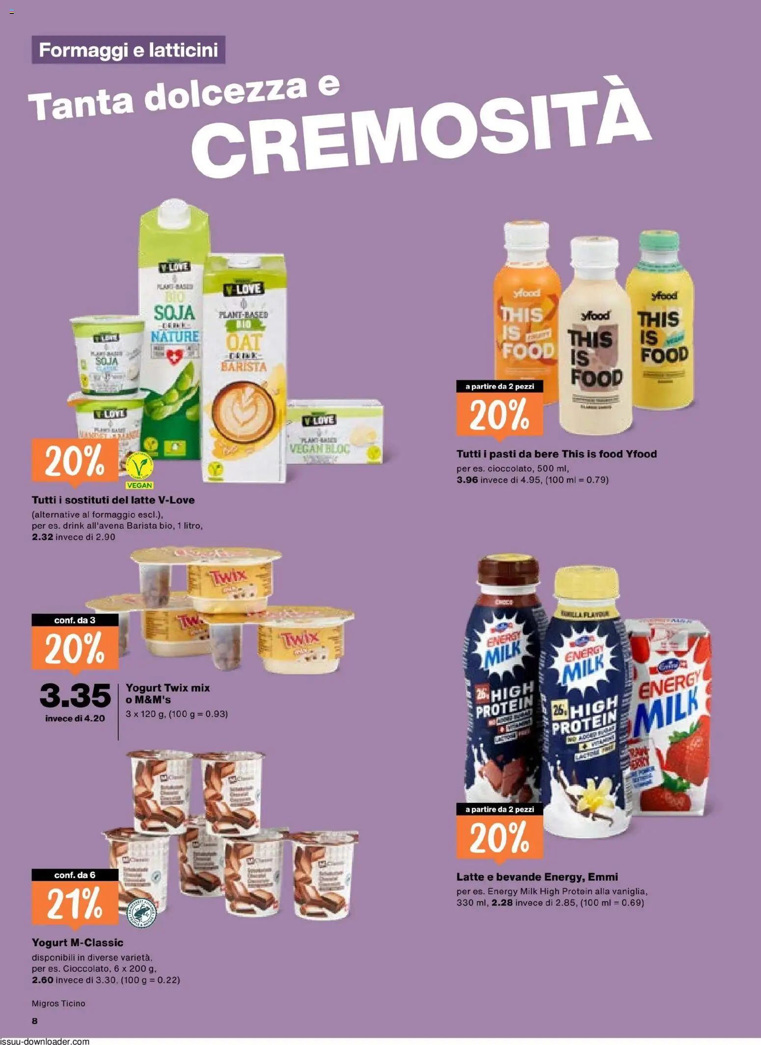 Migros aktionen IT – gültig ab 04.06.2026 | Seite: 8 | Produkte: Twix