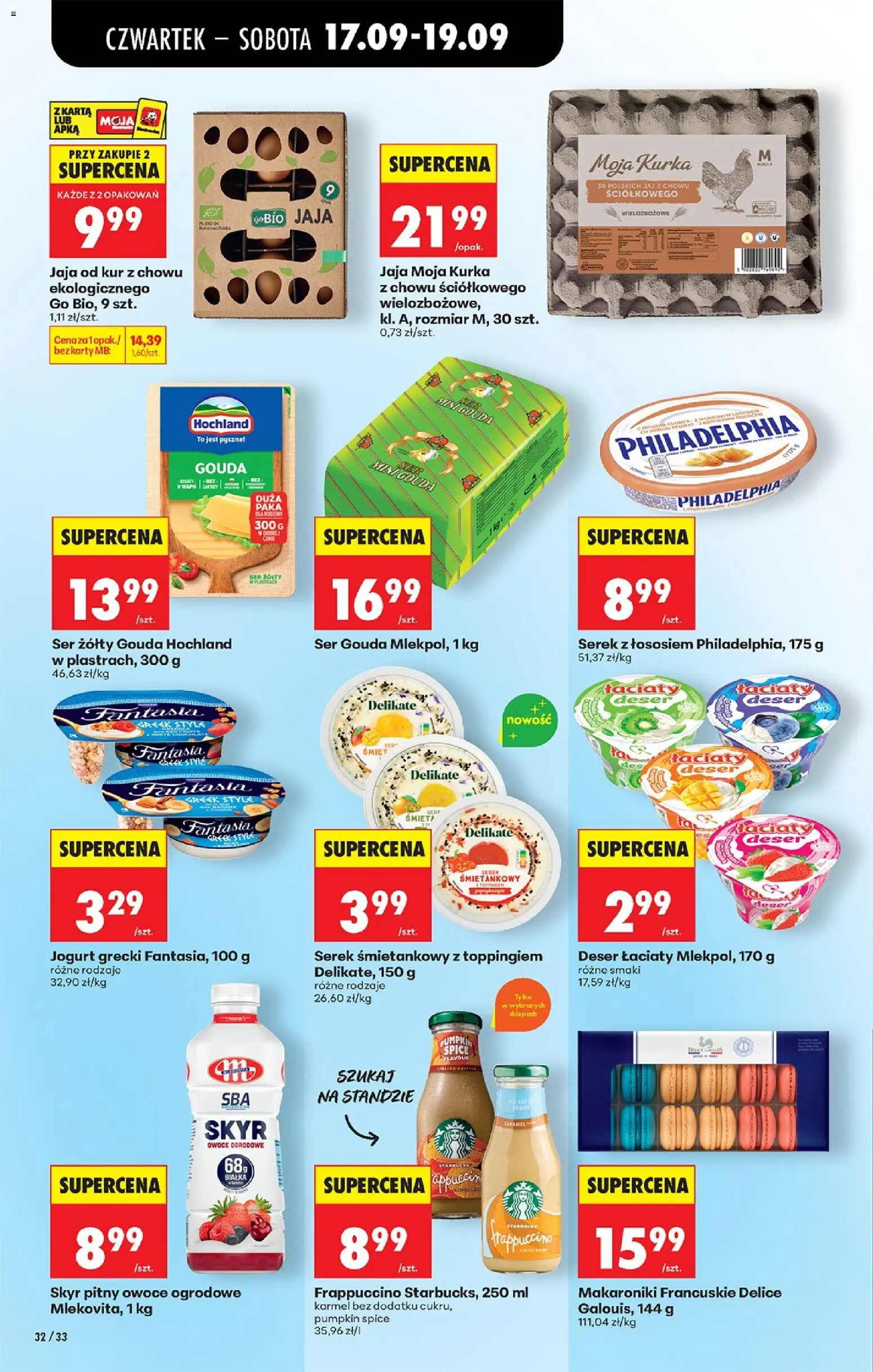 Biedronka gazetka od czwartku od 17.09.2026 | Strona: 52 | Produkty: Ser żółty, Ser, Jogurt, Ser gouda