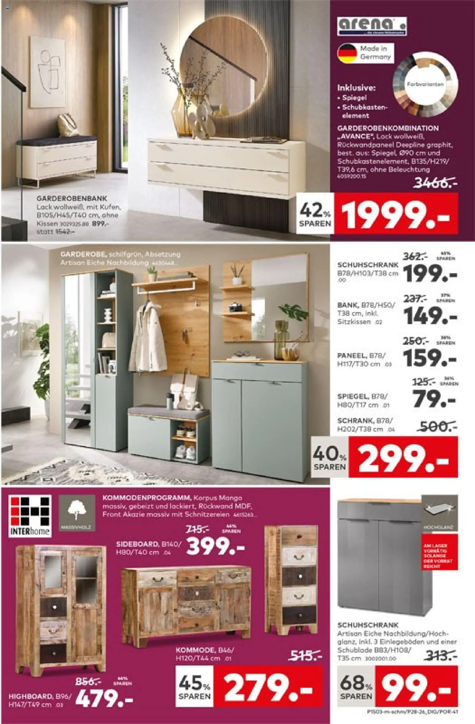 Porta! Broschüre – gültig ab 09.08.2026 | Seite: 13 | Produkte: Kissen, Spiegel