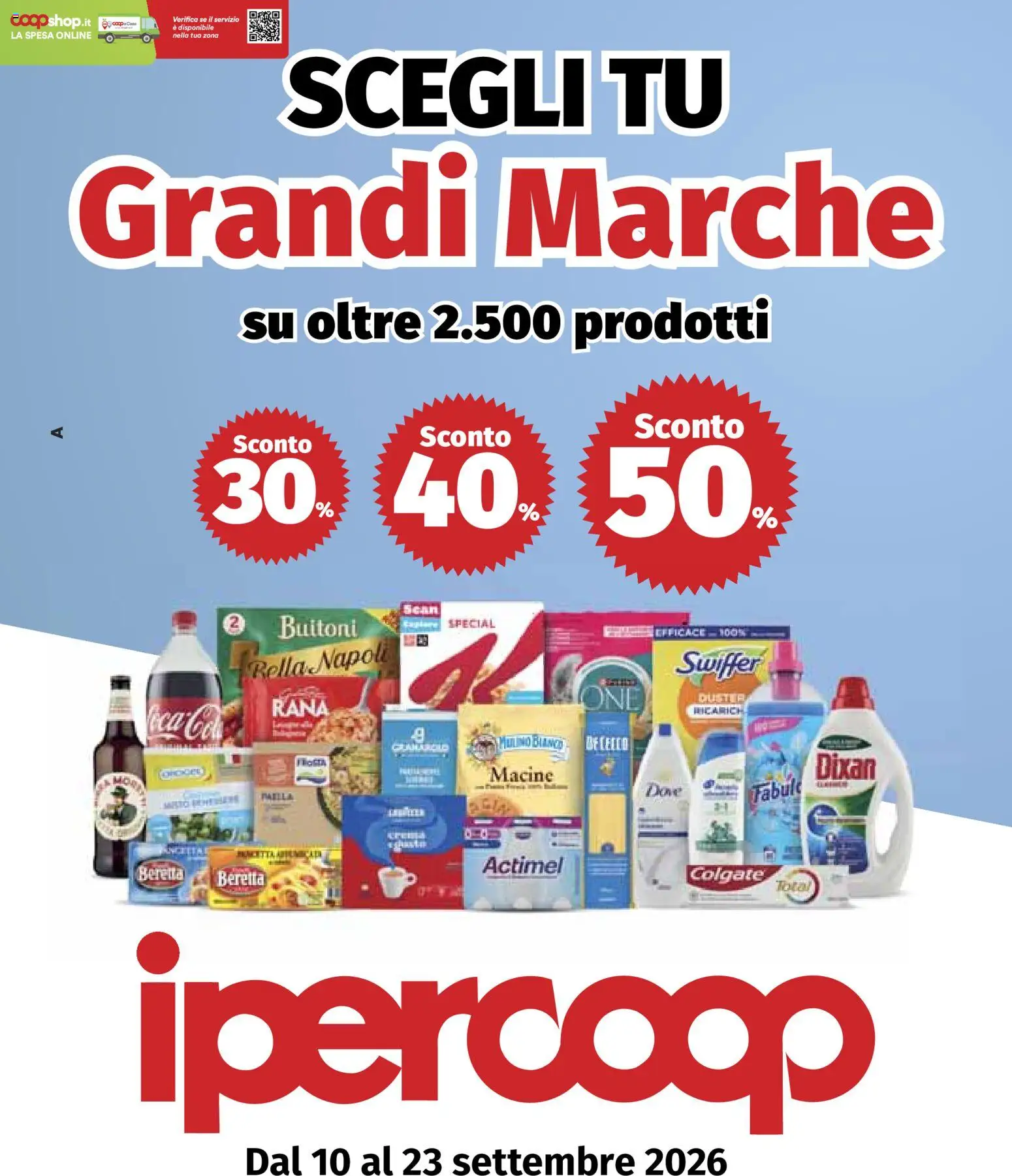 Volantino Ipercoop del 10/09/2026 | Pagina: 1