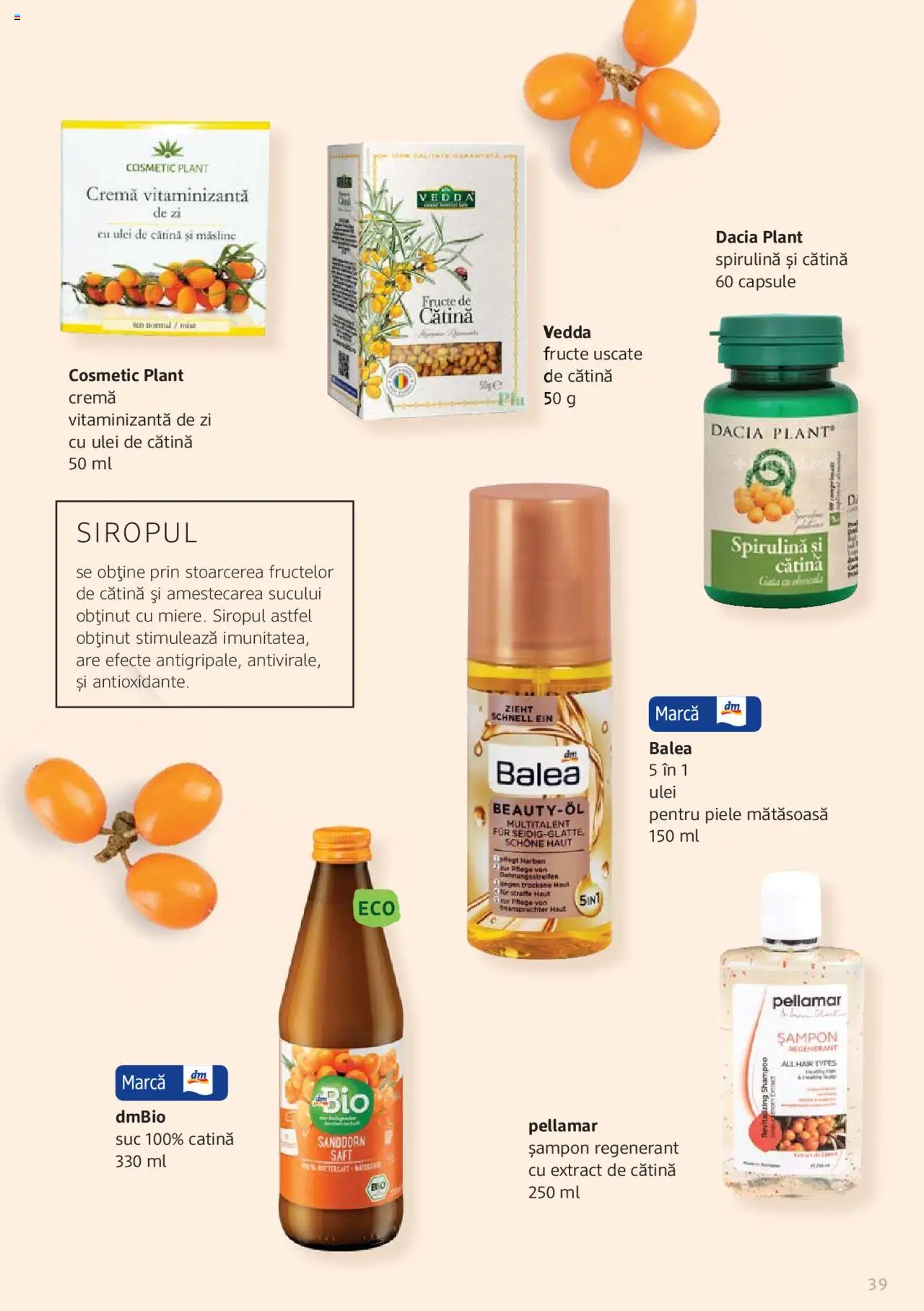 Noul catalog DM drogeriemarkt – valabil de la 01.01.2022 | Pagină: 39