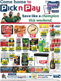 Pick n Pay specials catalogue – valid from 27/08/2026