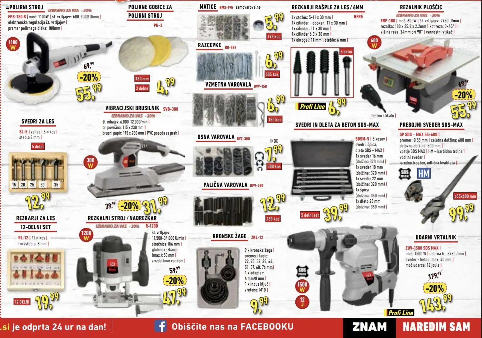 Novi Inter Diskont katalog ponudbe – veljaven od 02.06.2026 | Stran: 4 | Izdelki: Adapter, Kos, Beton, Svedri
