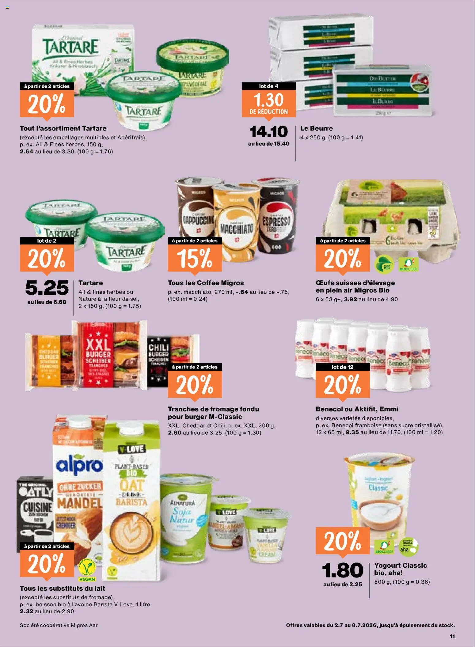 Migros aktionen FR – gültig ab 02.07.2026 | Seite: 11