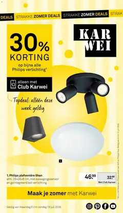 KARWEI folder - Voorbeeld van een folder van KARWEI, geldig van 06-07-2026