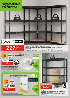 Pogląd oferty "Leroy Merlin gazetka" - ważna od 09.09.2026 | Strona: 34 | Produkty: Regał