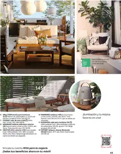 Vista previa IKEA - IKEA para tu negocio válido desde el 01/09/2026 | Página: 45 | Productos: Muebles, Altavoz Bluetooth, Cojín, Sillón