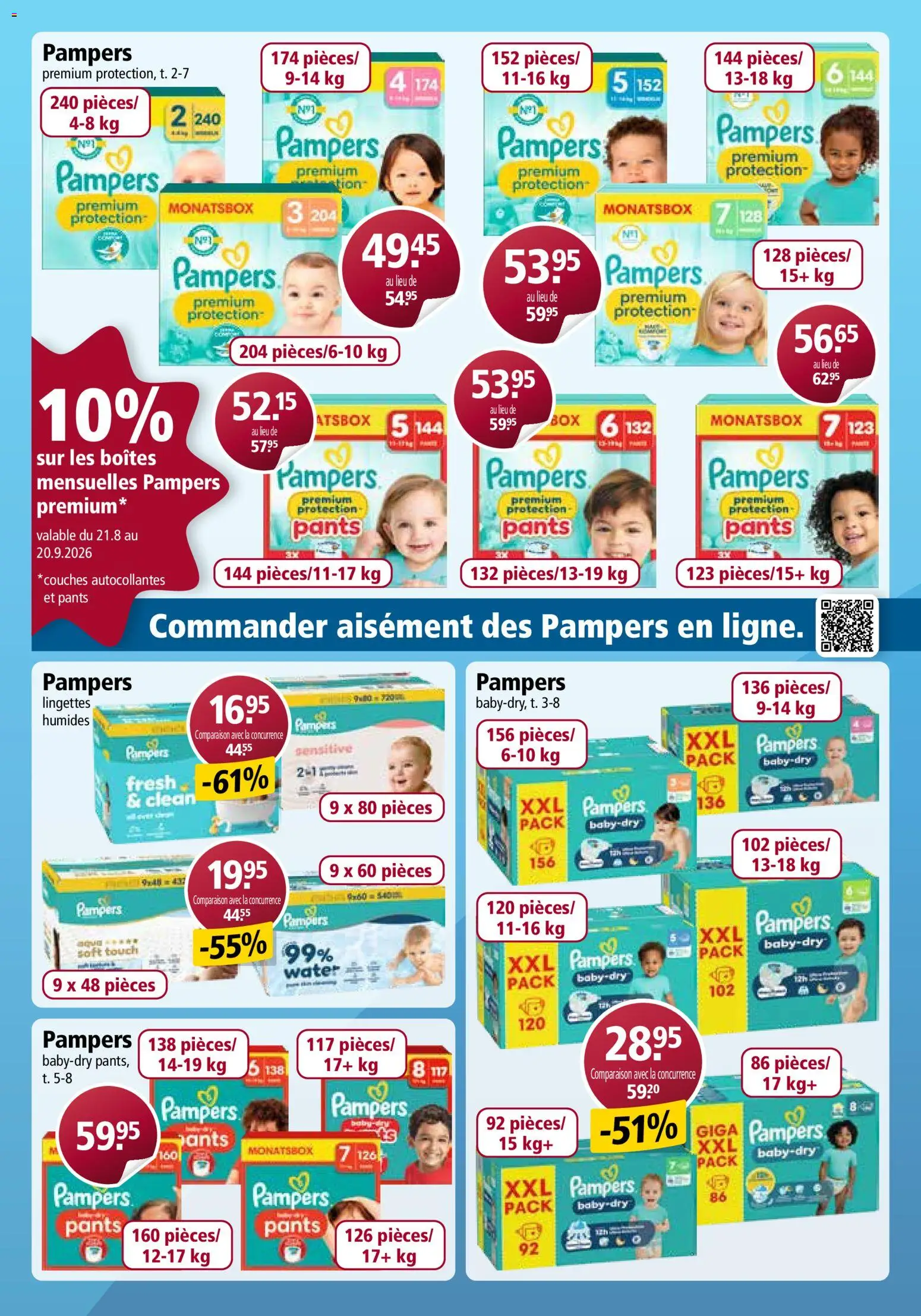 Otto's aktionen Online FR – gültig ab 22.08.2026 | Seite: 22 | Produkte: Pampers