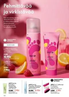 Oriflame-mainoslehti voimassa 16/09/2026 alkaen | Sivu: 120 | Tuotteet: Jalkavoide