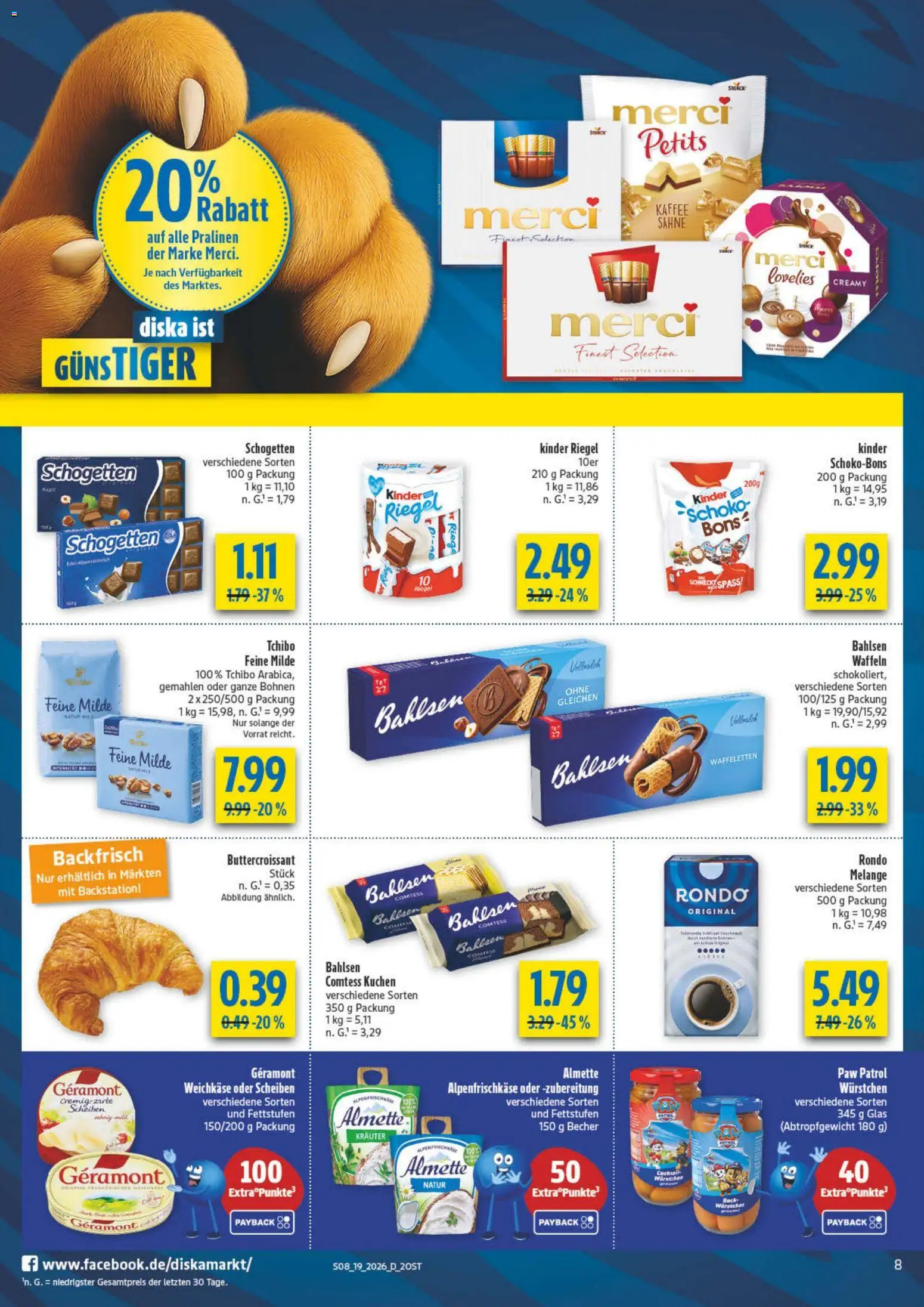 Diska Prospekt 	 – gültig ab 04.05.2026 | Seite: 8