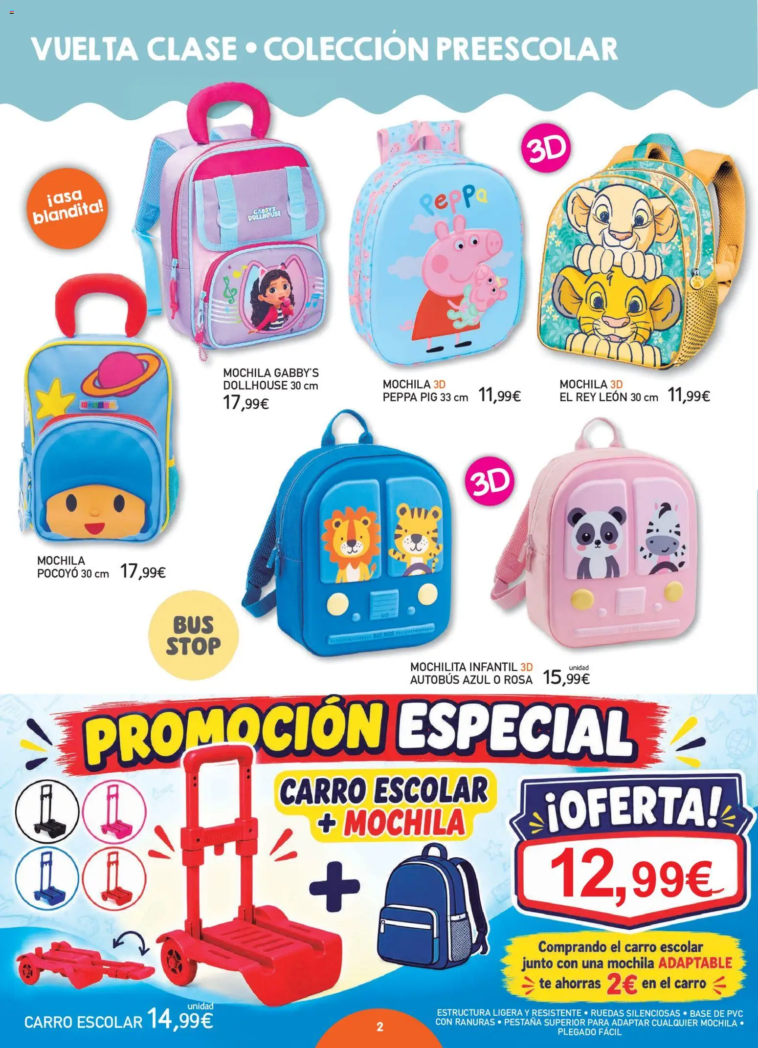 Toy Planet catálogo de Vuelta a Clase │ válido desde el 10/08/2026 | Página: 2 | Productos: Mochila, Té