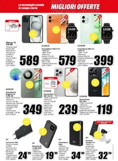 Anteprima del volantino Media World volantino valido a partire dal 18.05.2026 | Pagina: 24 | Prodotti: Schermo, Iphone, Fotocamera, Batteria