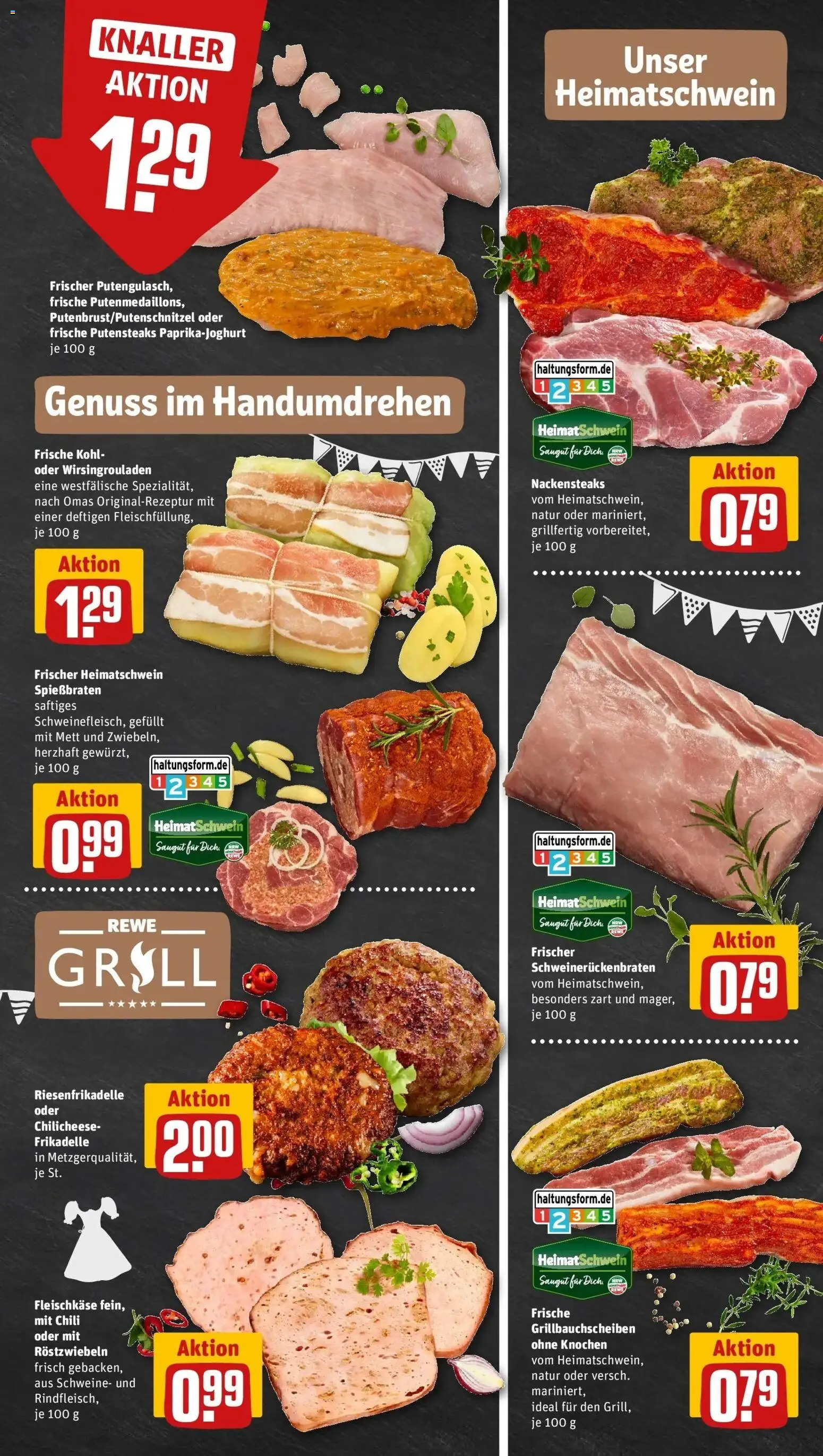 REWE Prospekt ab 14.09.2026 zum Blättern » Angebote | Seite: 9 | Produkte: Nackensteaks, Chili