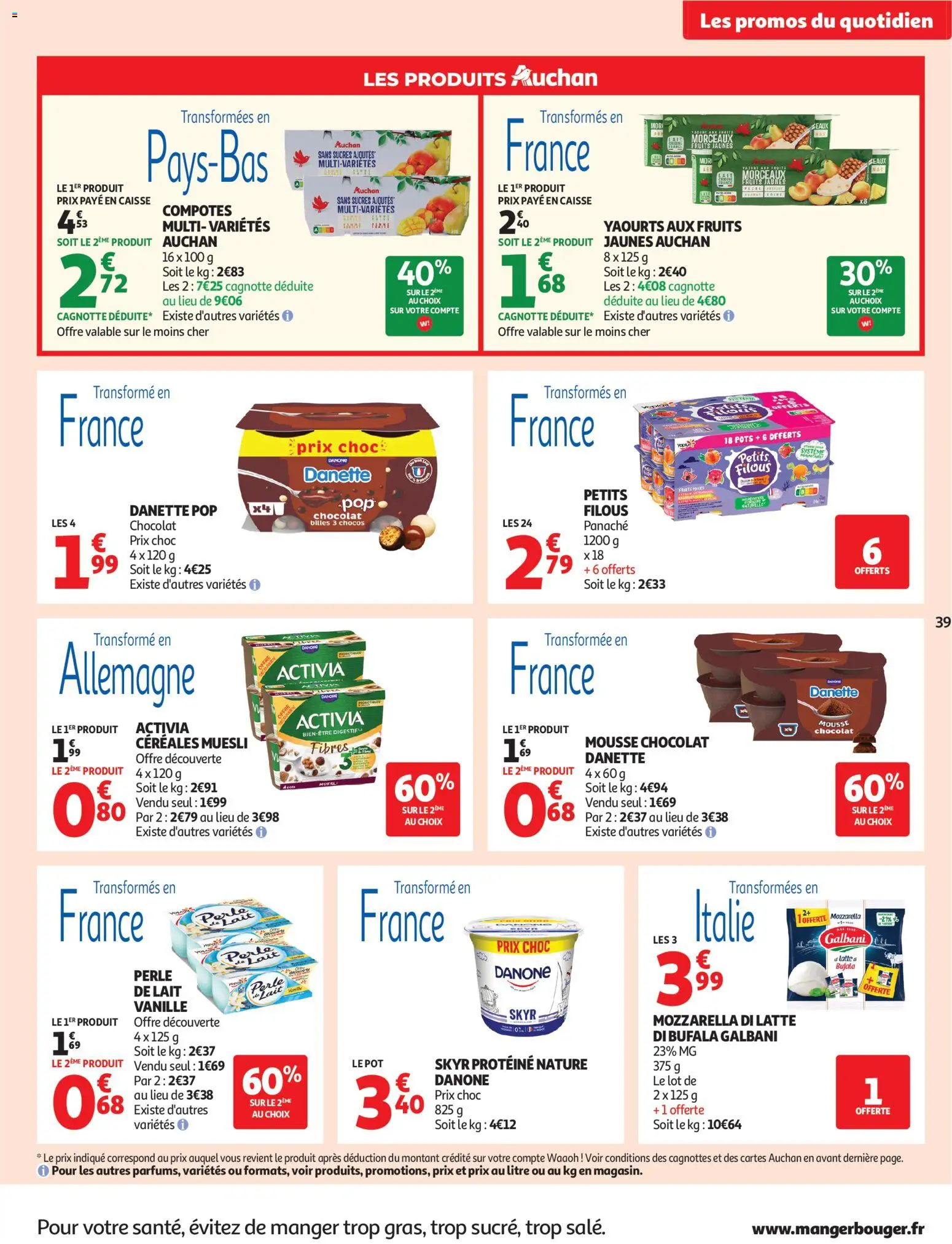 {H1} | Pagina: 39 | Producten: Muesli, Mozzarella, Akkumulátor töltő