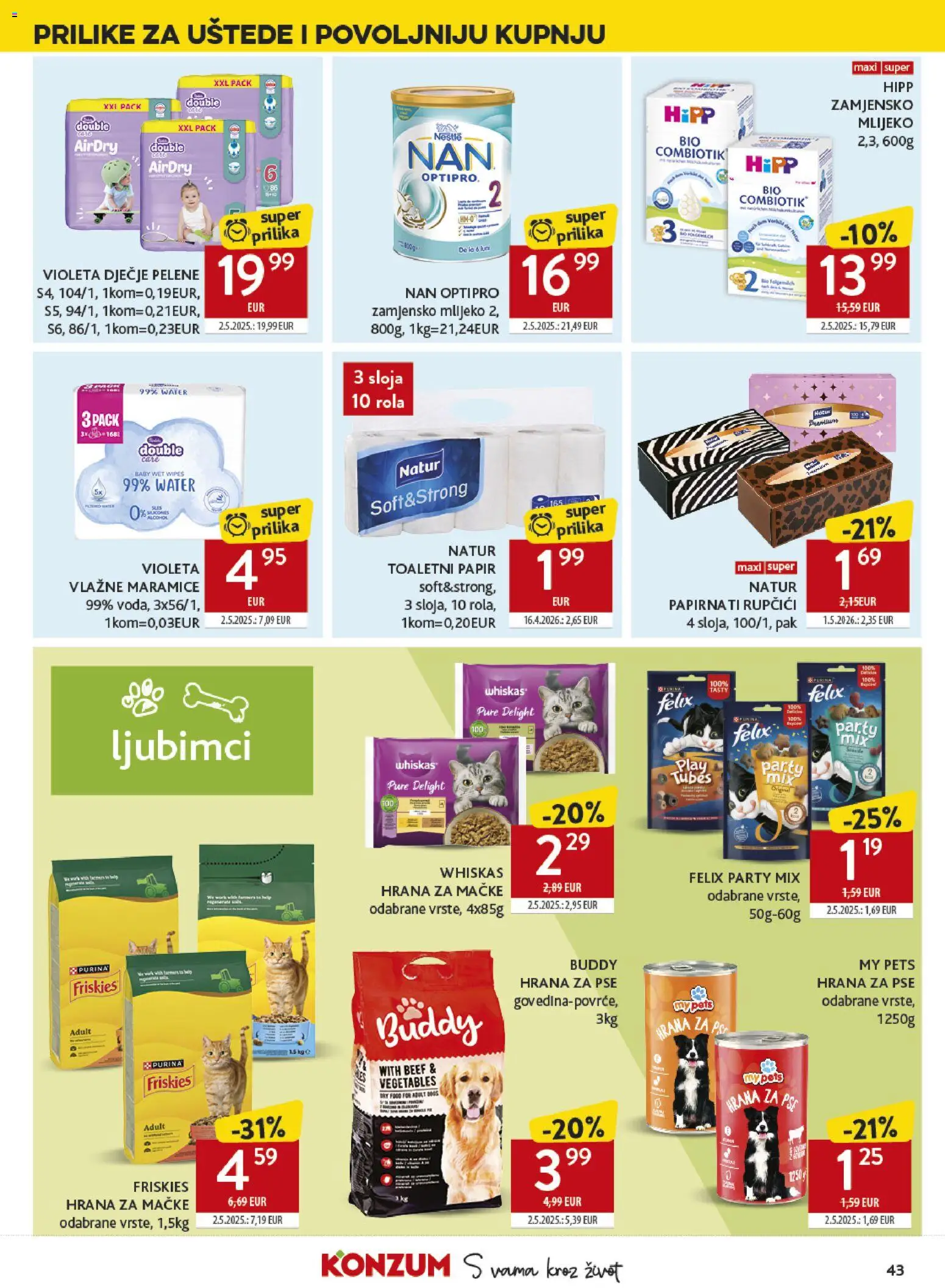 Konzum katalog | vrijedi od 09.09.2026 | Stranica: 43