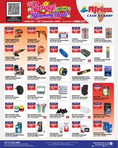 Africa Cash & Carry specials catalogue – valid from 03/09/2026 | Page: 37
