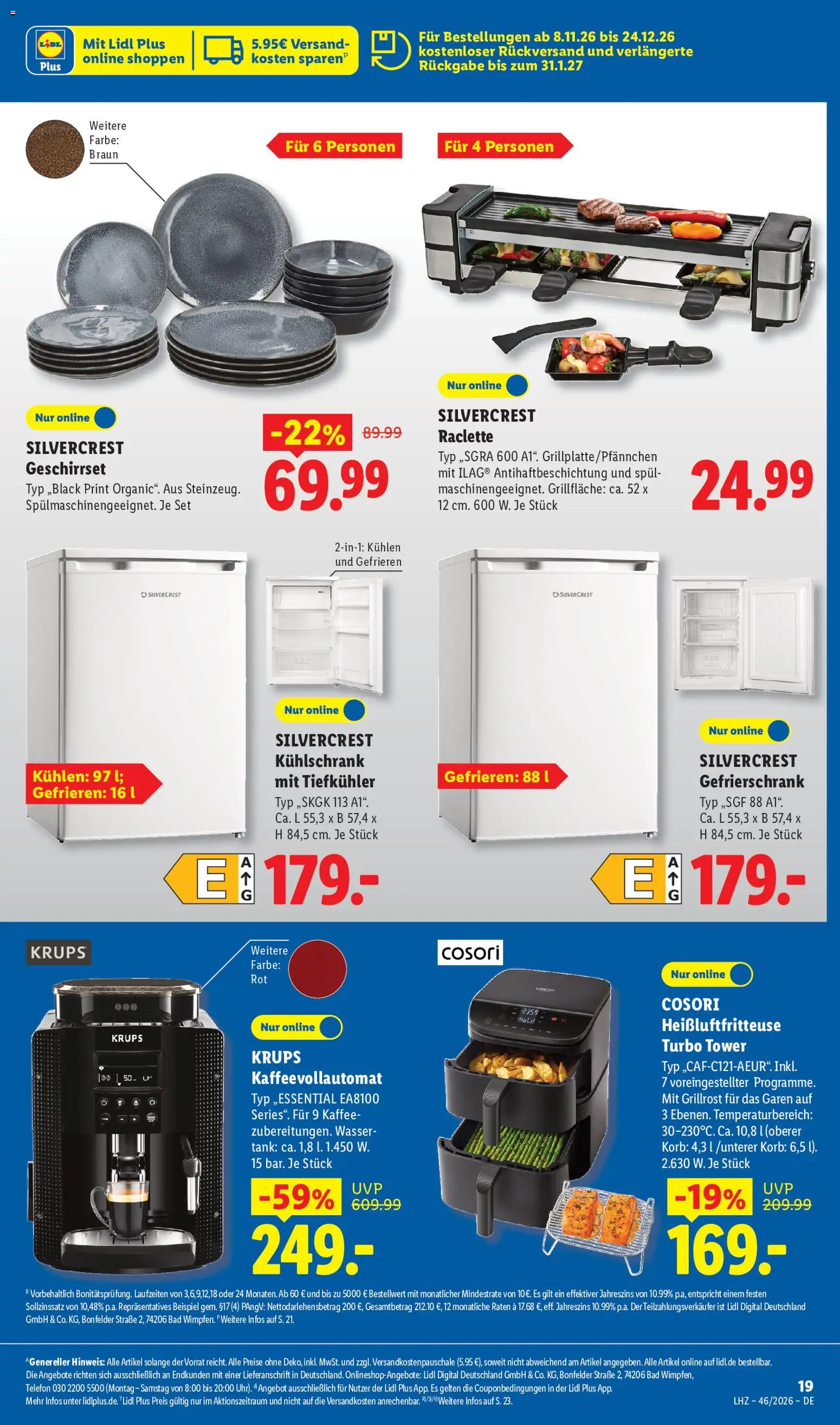 Lidl Německo leták od 09.11.2026 | Strana: 7 | Produkty: Telefon