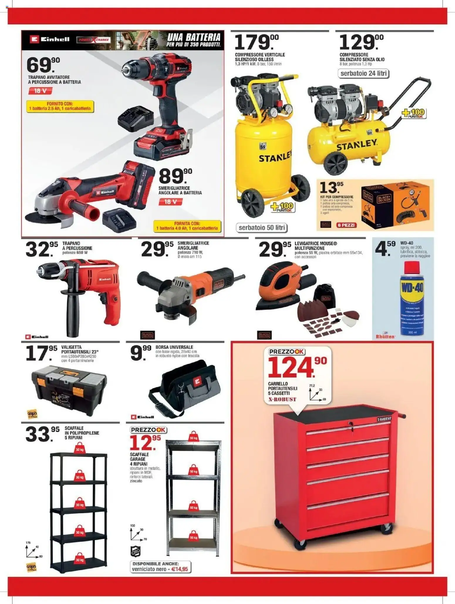 Nuovo Brico OK volantino attuale dal 08/10/2026 > offerte anteprima 🛍️ | Pagina: 7 | Prodotti: Tubo, Carrello, Mouse, Borsa