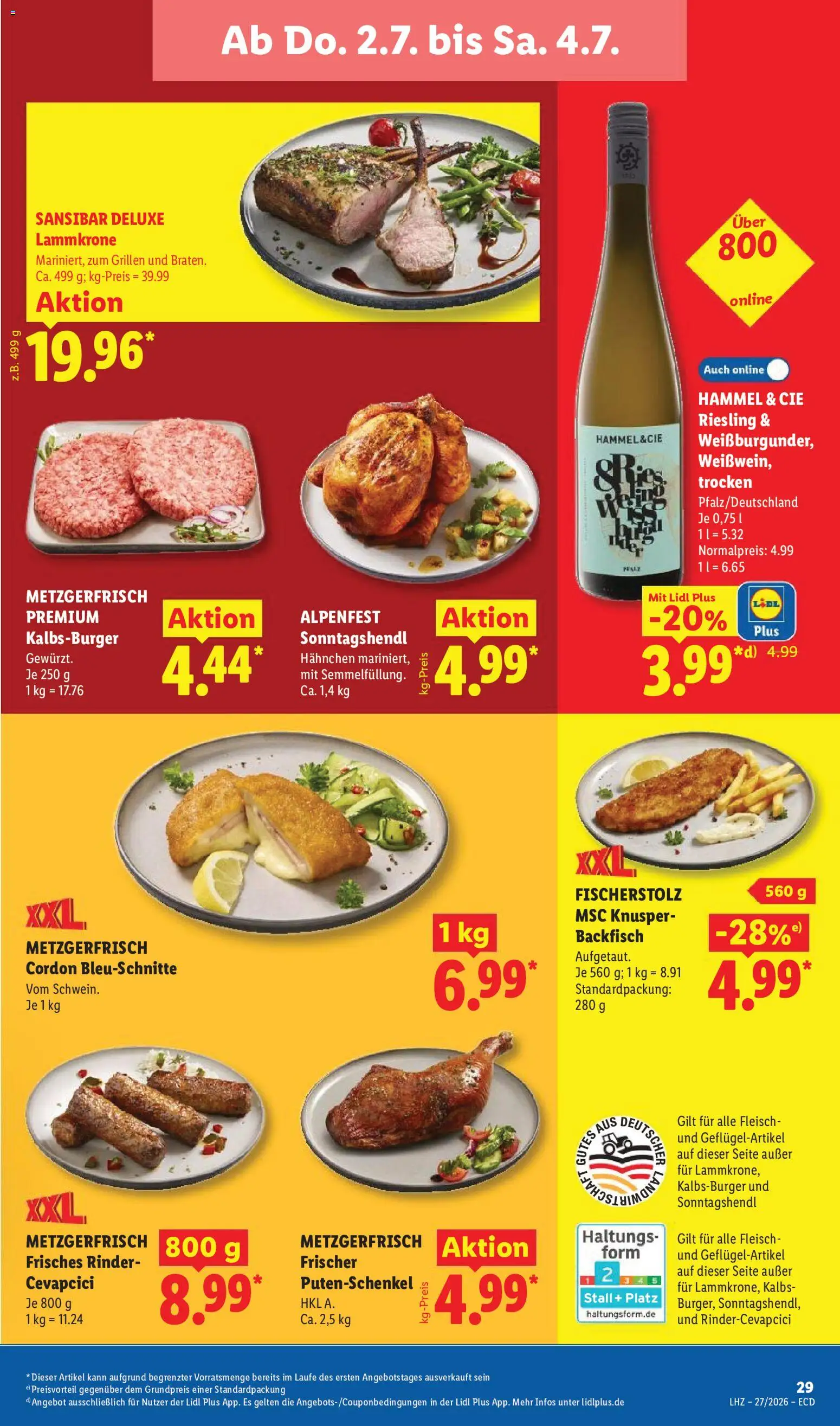 Lidl Prospekt | 29.06.2026 | Wie erhält man einen begrenzten Rabatt? | Deutschland