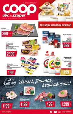 COOP akciós újság - amely érvényes a következő dátumtól: 2026.10.29.