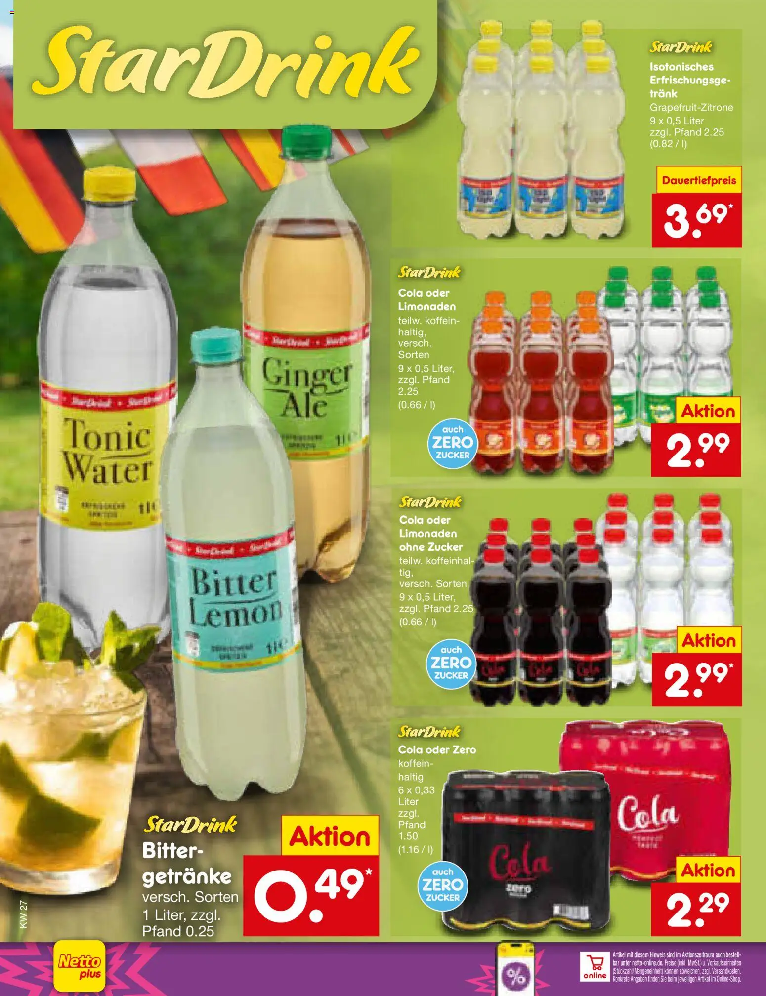 Netto Marken-Discount Prospekt – gültig ab 29.06.2026 | Seite: 40 | Produkte: Cola, Zucker