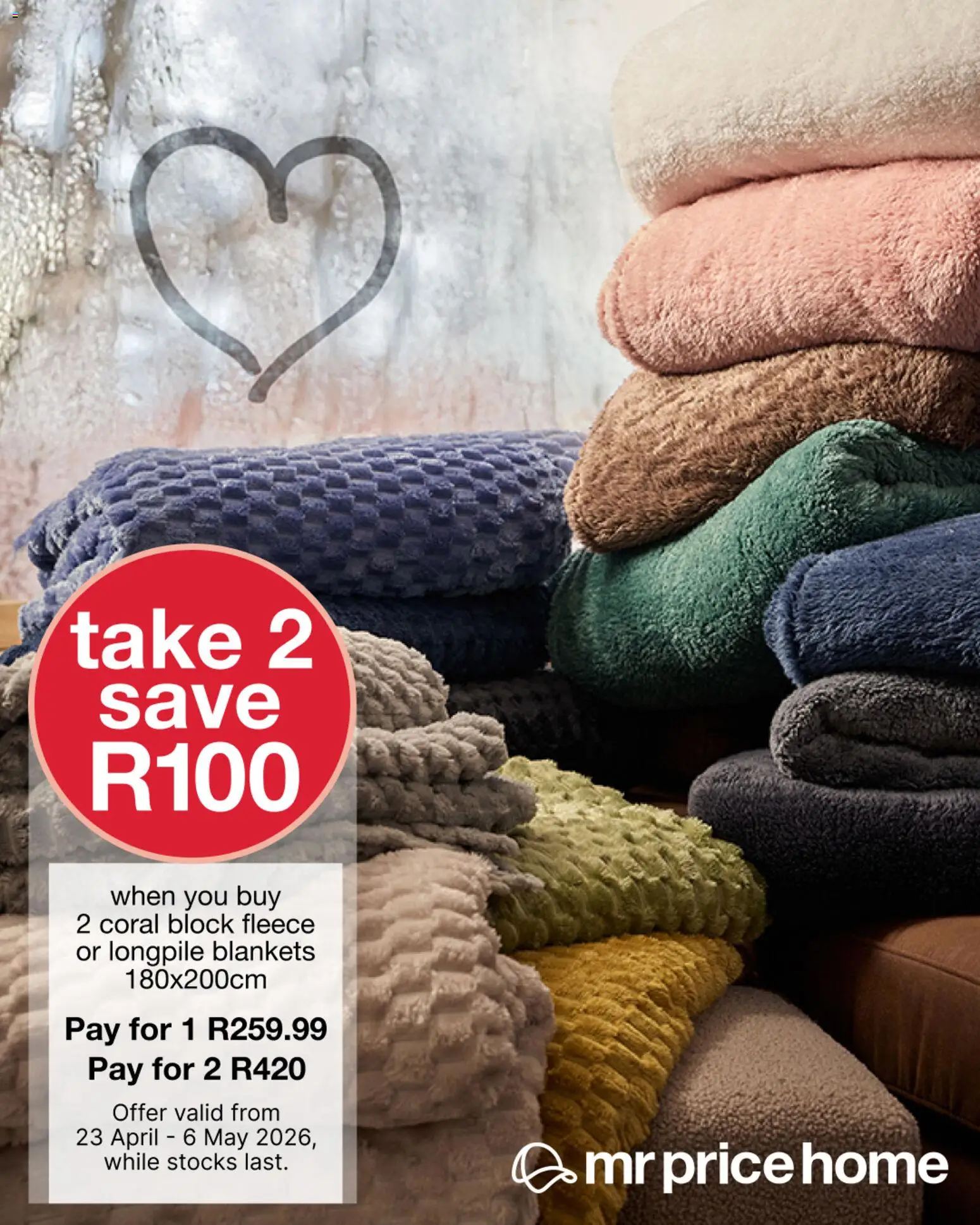 MRP Home Warmth Specials (23/04/2026 - 06/05/2026) Online