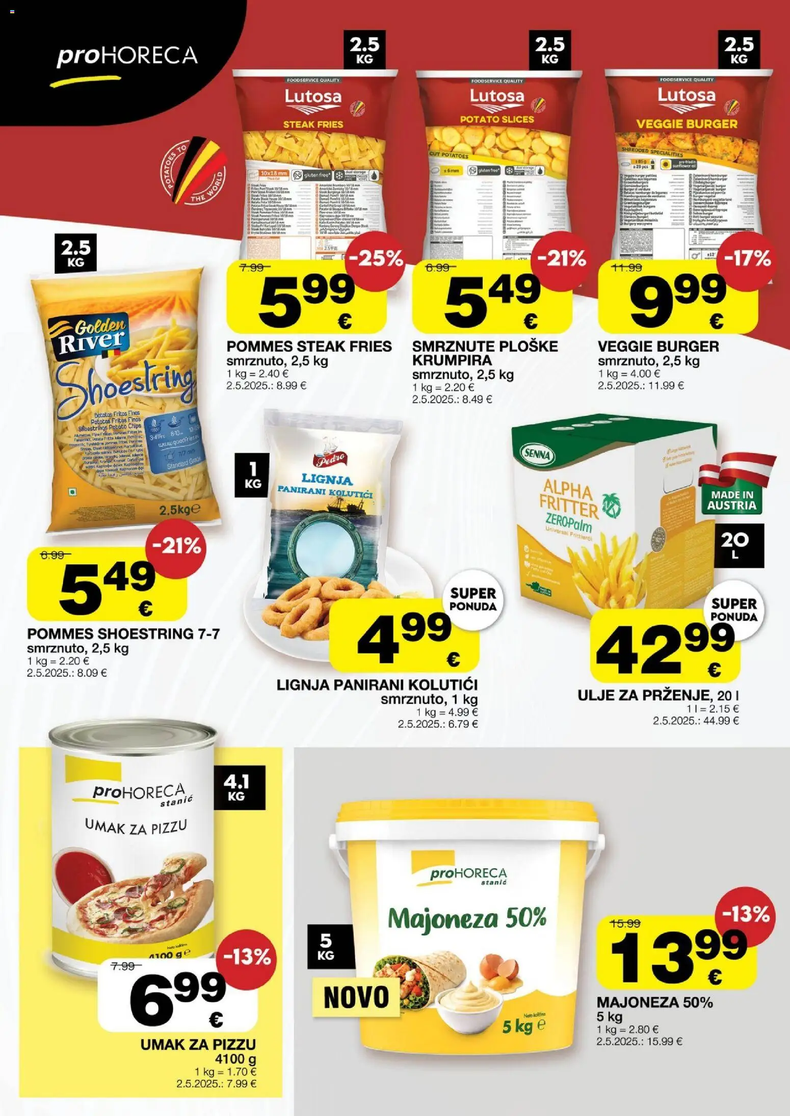 Stanić Diskont katalog | vrijedi od 22.07.2026 | Stranica: 4 | Proizvodi: Ulje, Majoneza, Umak