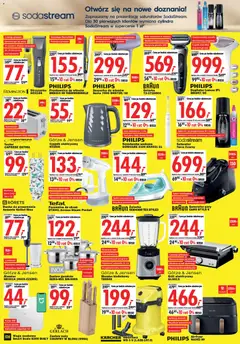Pogląd oferty "Mediaexpert promocje - Otwarcie po remoncie Warszawa" - ważna od 11.06.2026 | Strona: 6 | Produkty: Grill, Smoothie, Blender, Woda