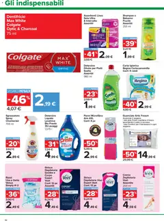 Anteprima del volantino Carrefour volantino Express - Torino valido a partire dal 04.06.2026 | Pagina: 10 | Prodotti: Shampoo, Balsamo, Carta igienica, Dentifricio