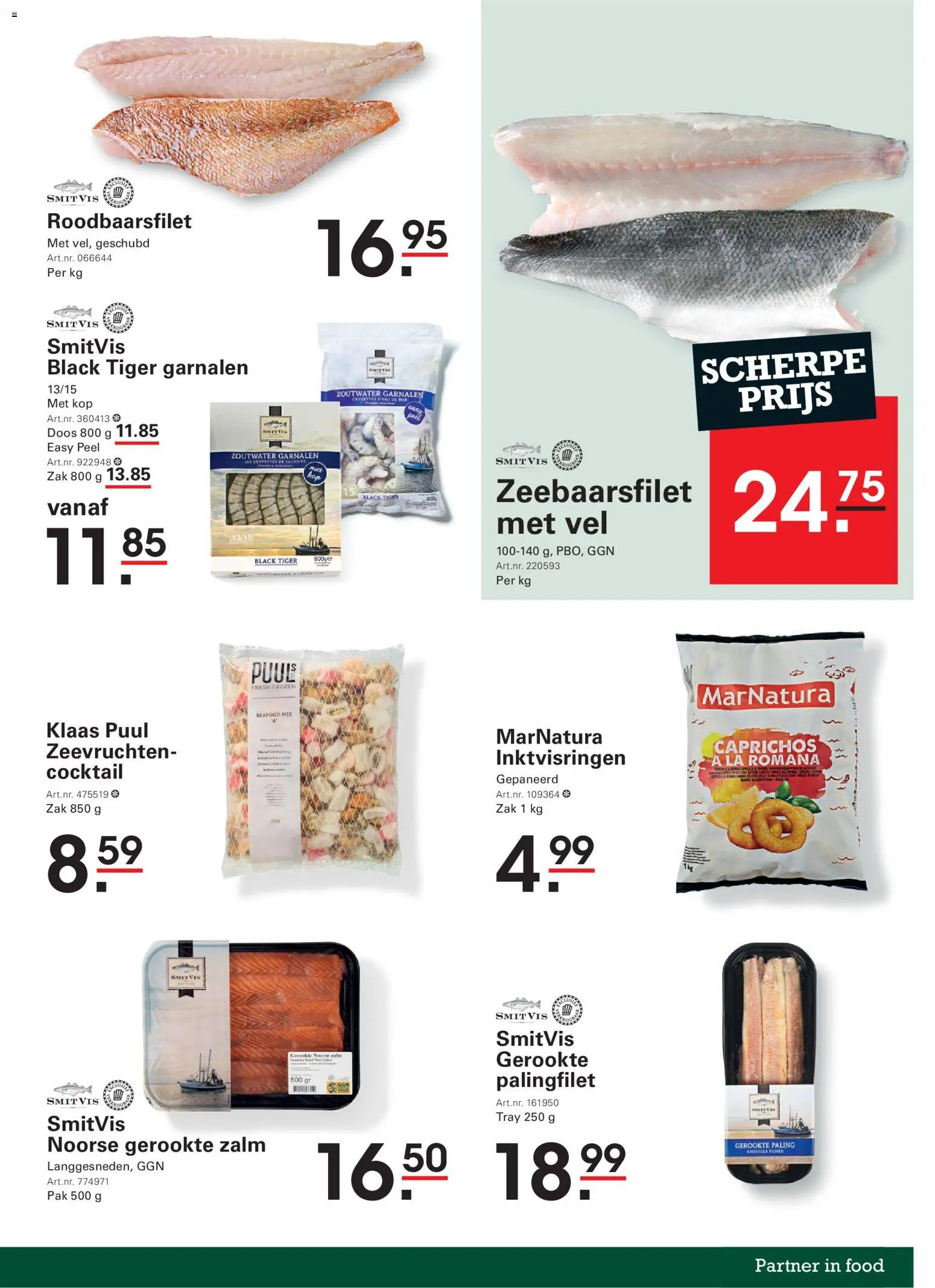 {H1} | Pagina: 5 | Producten: Zalm, Vis, Zak, La