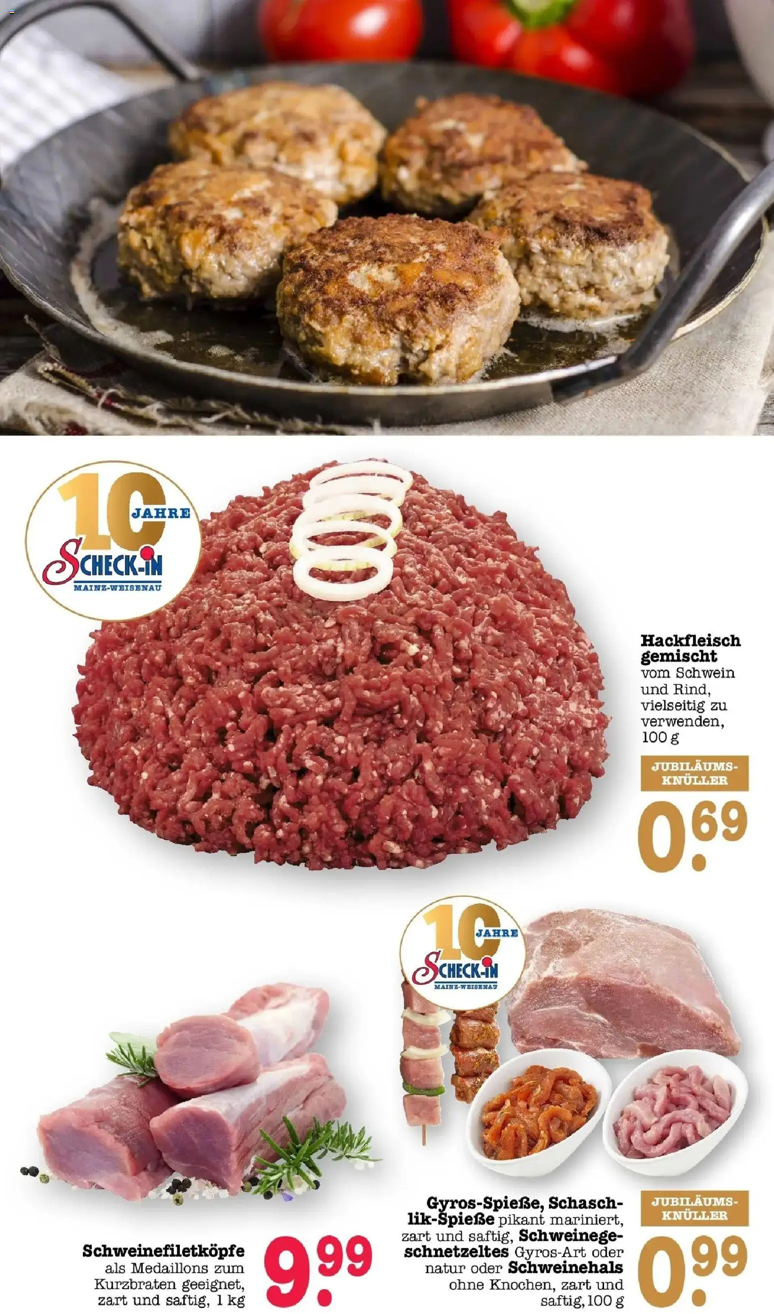 Edeka Prospekt Mainz-Weisenau (ab 17.08.2026) » Angebote Online | Seite: 4 | Produkte: Hackfleisch