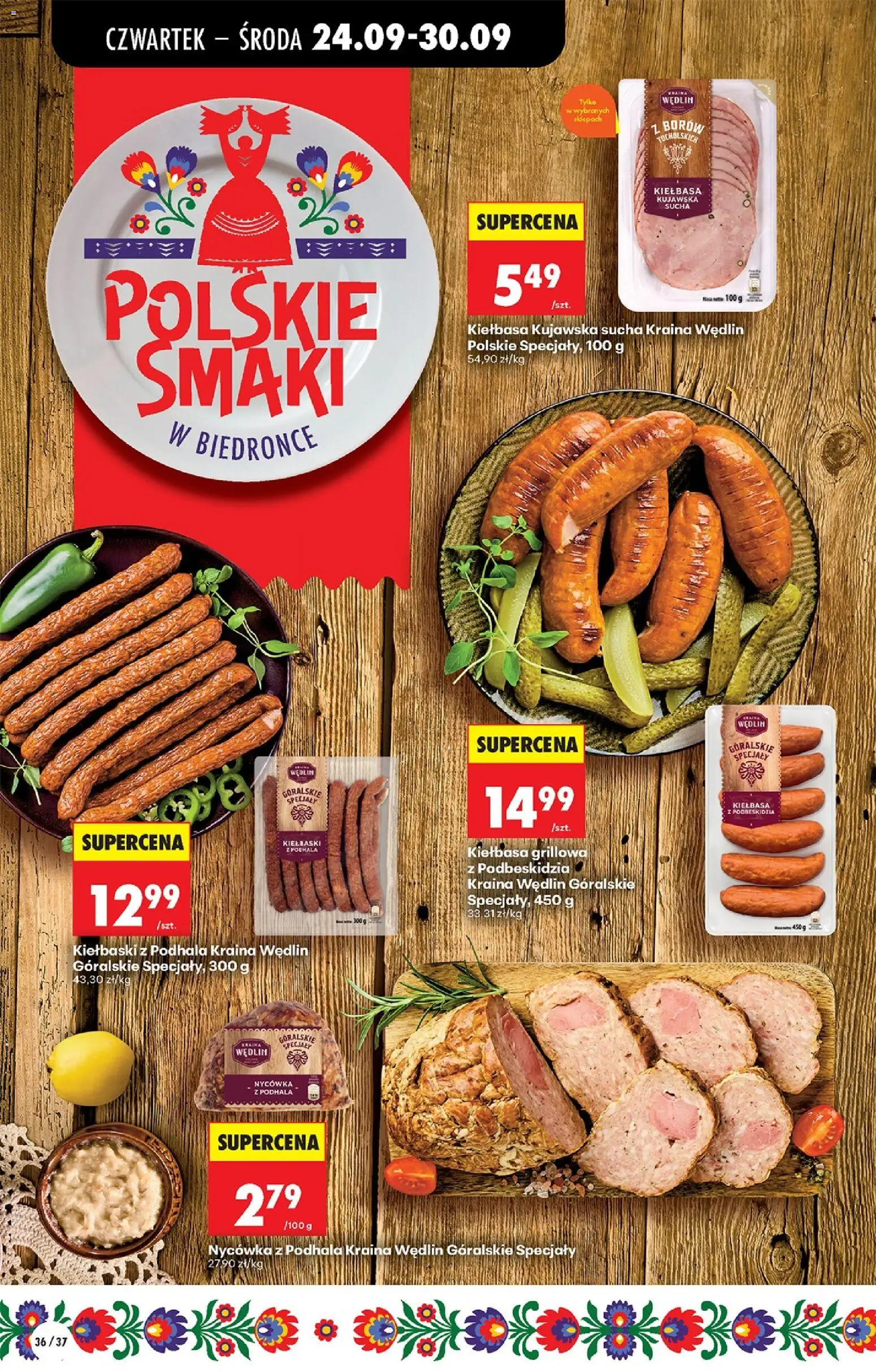 Biedronka Polsko leták - Codziennie niskie ceny od 24.09.2026 | Strana: 54