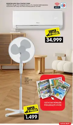Roda katalog Naj naj ponuda za vaš dom - pregled Roda kataloga - važi od 11.07.2026 | Strana: 7 | Proizvode: Ventilator, Klima