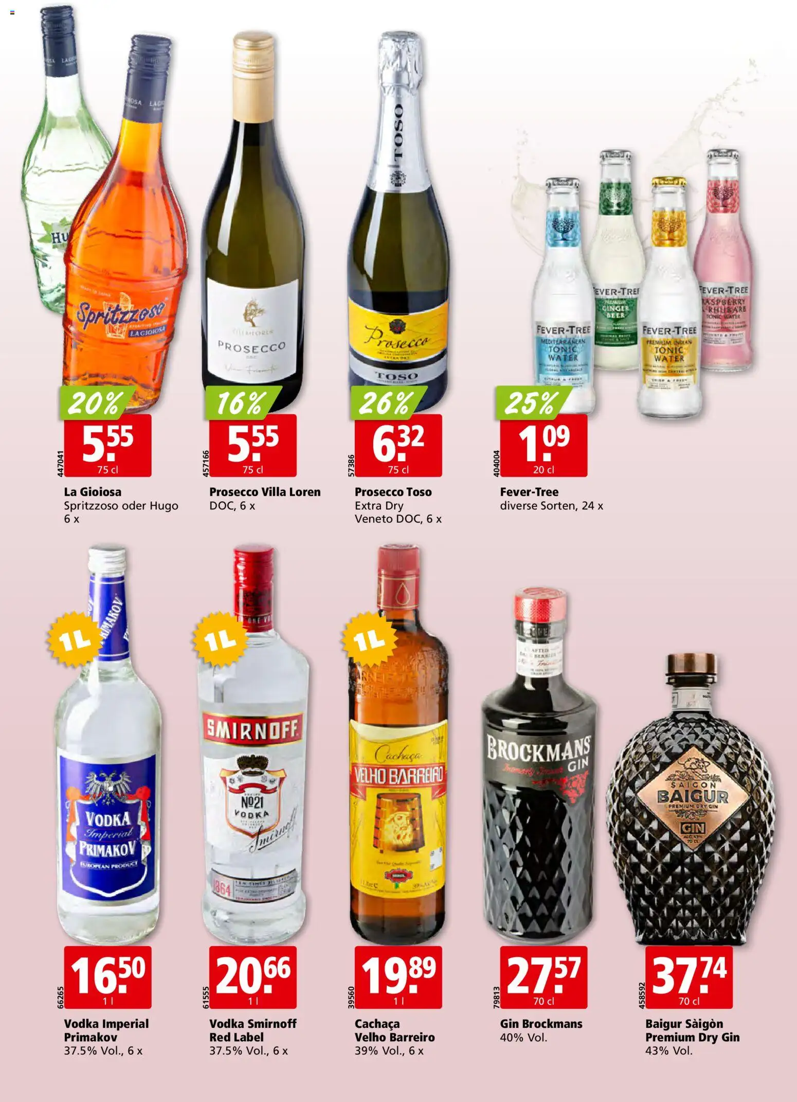 Aligro aktionen Schlieren, Gossau SG, Frauenfeld, Rapperswil-Jona, Sargans, Bern – gültig ab 11.05.2026 | Seite: 26 | Produkte: Gin