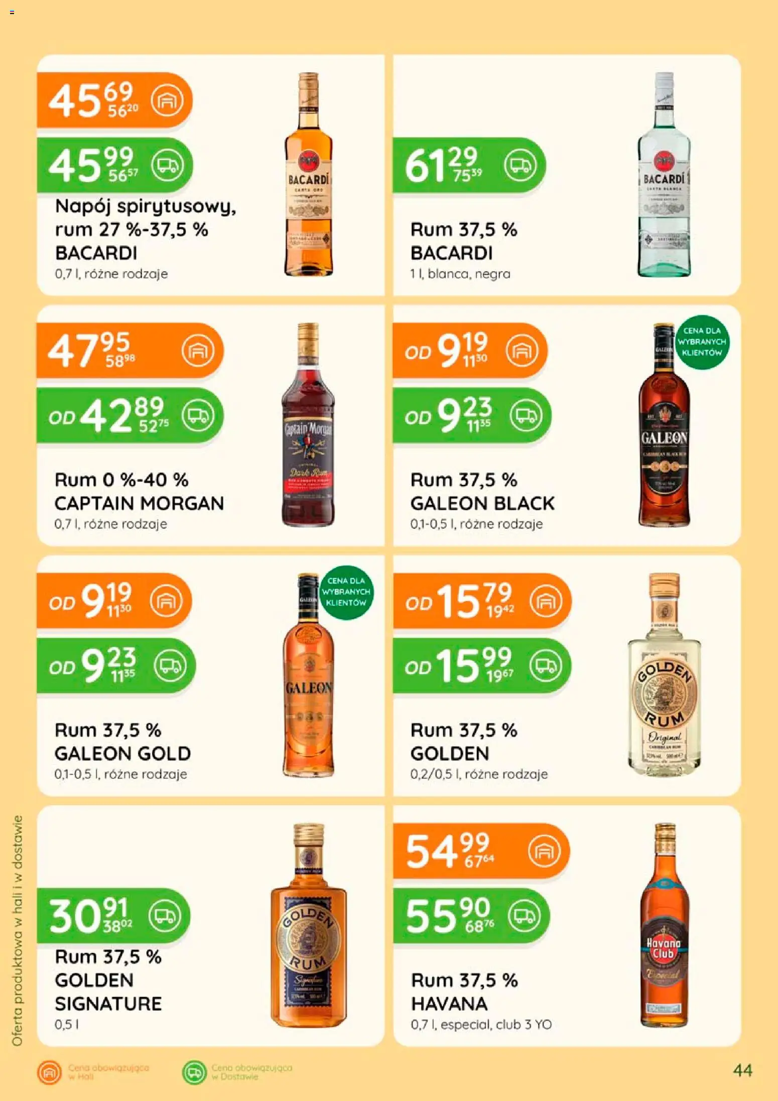 Eurocash gazetka - Katalog Alkoholowy od 01.08.2026 | Strona: 44 | Produkty: Captain Morgan, Rum