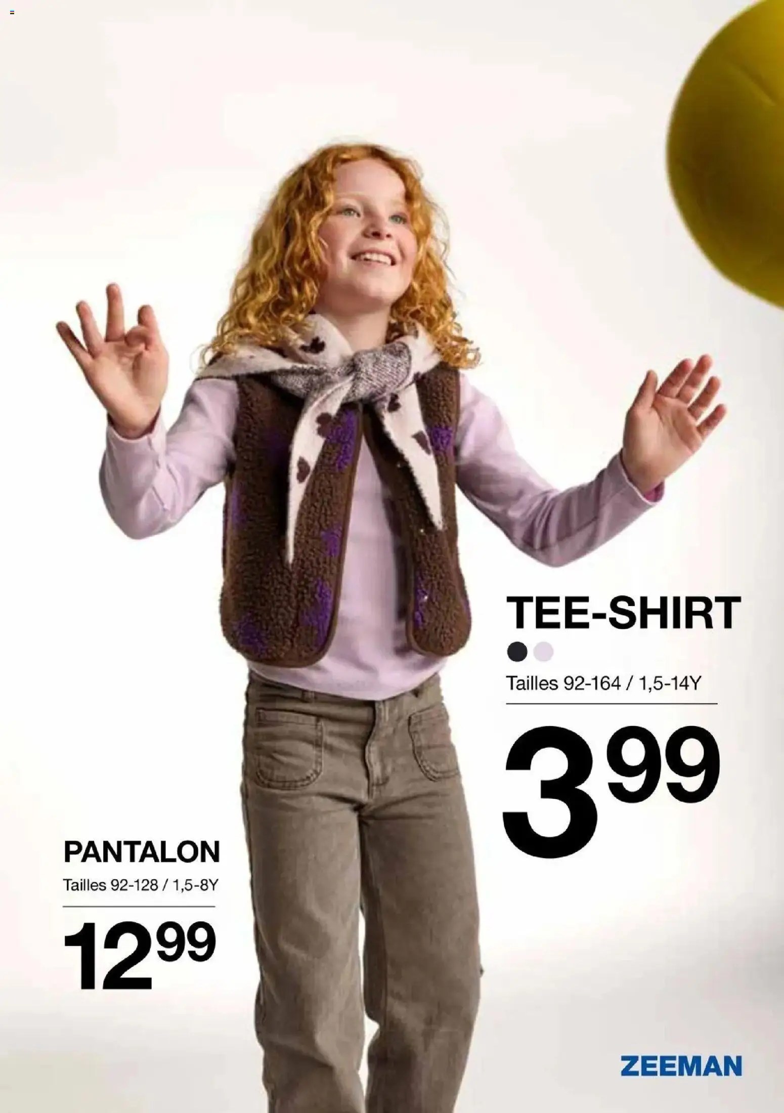 Zeeman - La rentrée avec notre nouvelle collection enfant à partir du 08/08/2026 - promo en ligne | Page: 13 | Produits: Pantalon