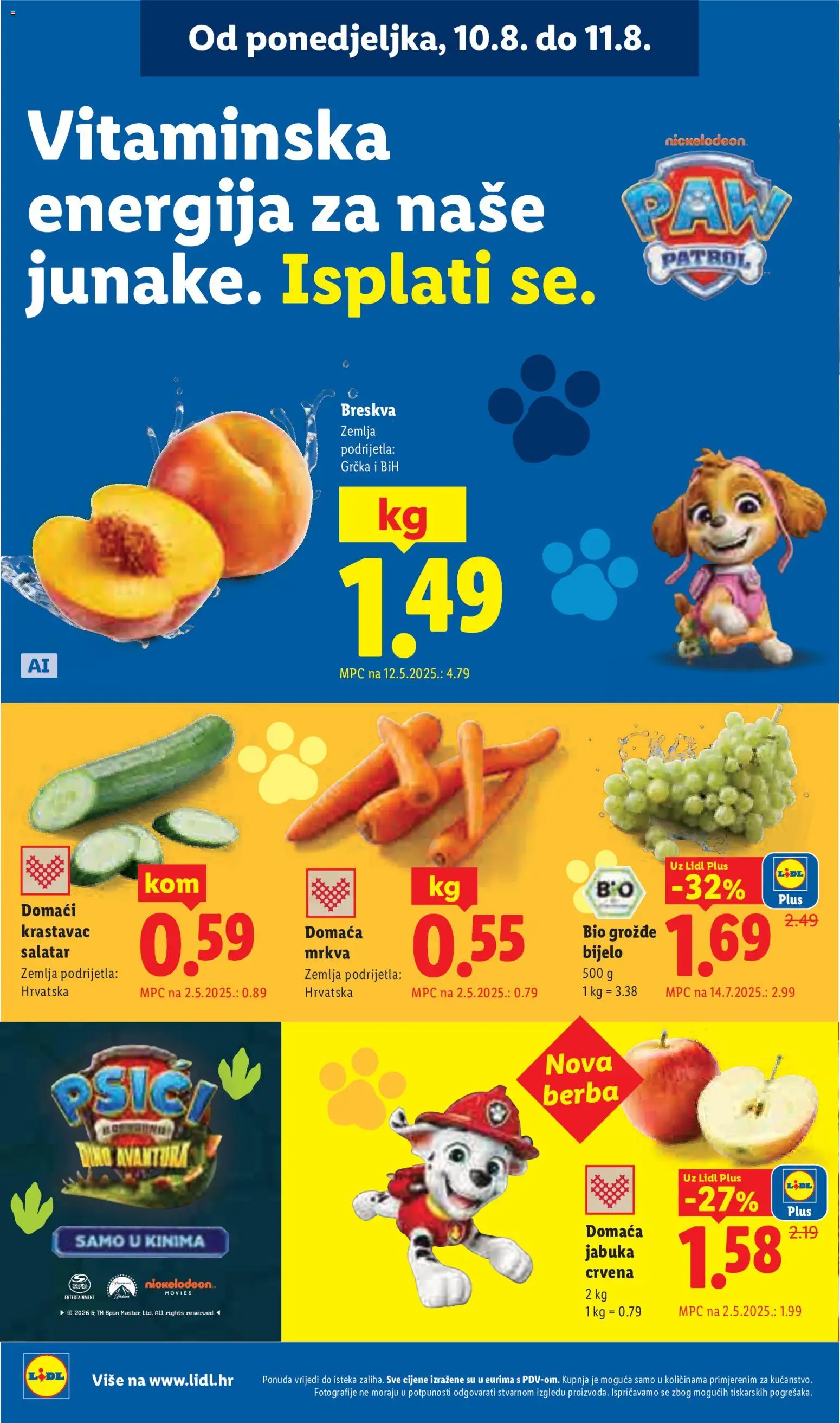 Lidl katalog | vrijedi od 10.08.2026 | Stranica: 2