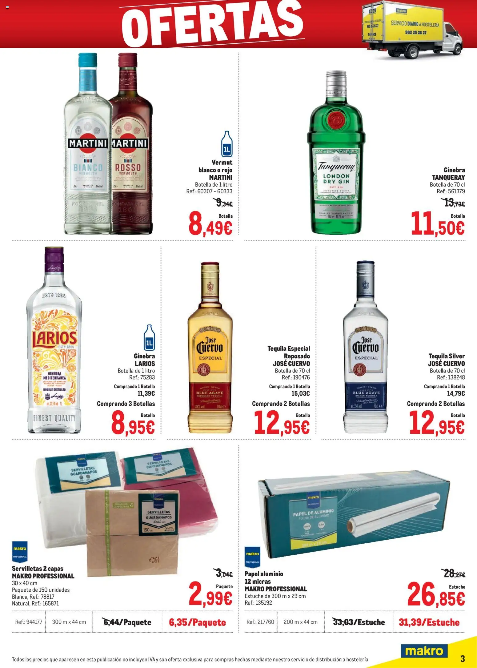 Makro Ofertas Levante II │ válido desde el 18.05.2026 | Página: 3 | Productos: Ginebra