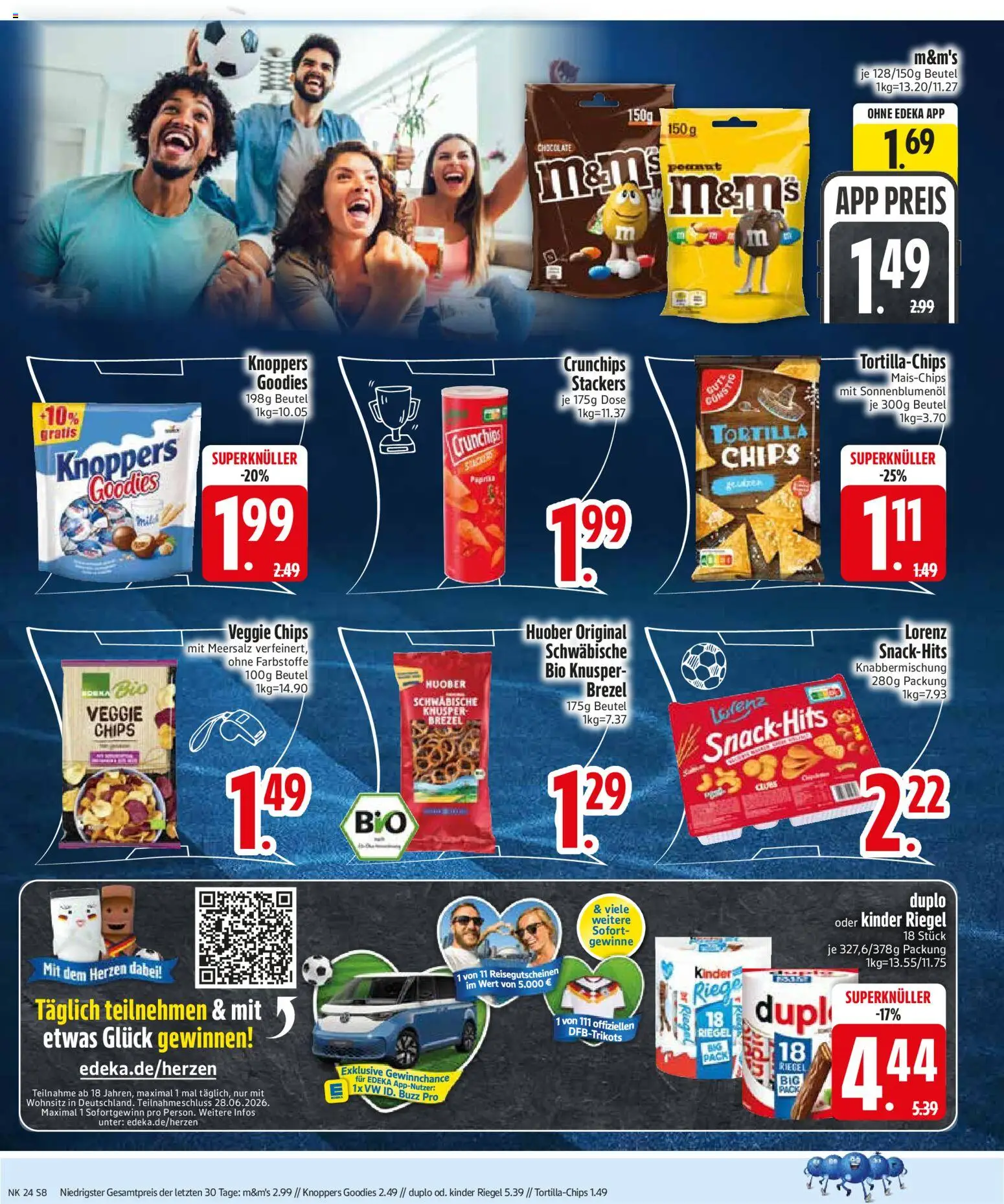 {H1} | Pagina: 10 | Producten: Chips, Tortillachips, Kinder, Spiegel